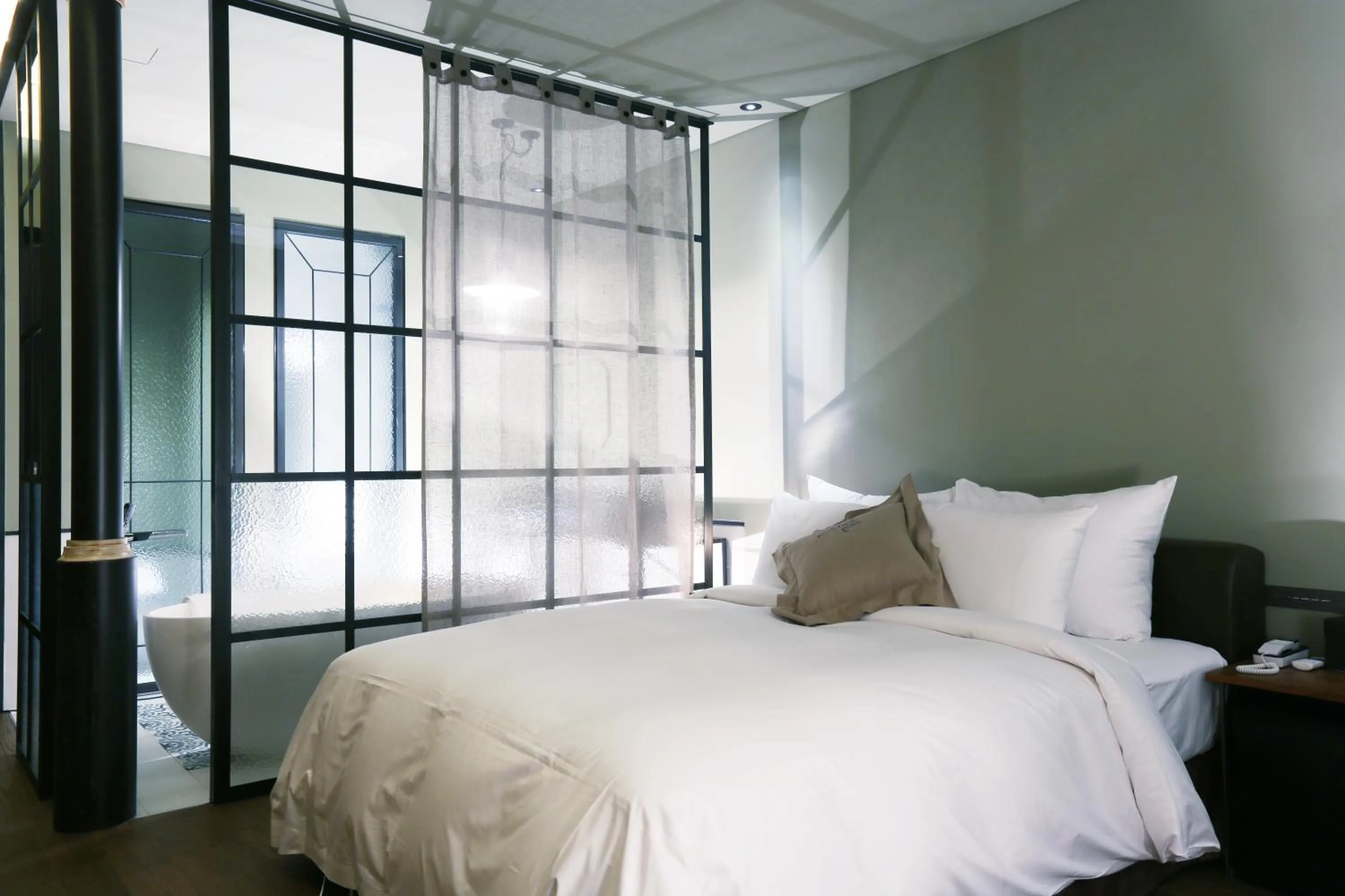 Bed in Boutique Hotel Loft