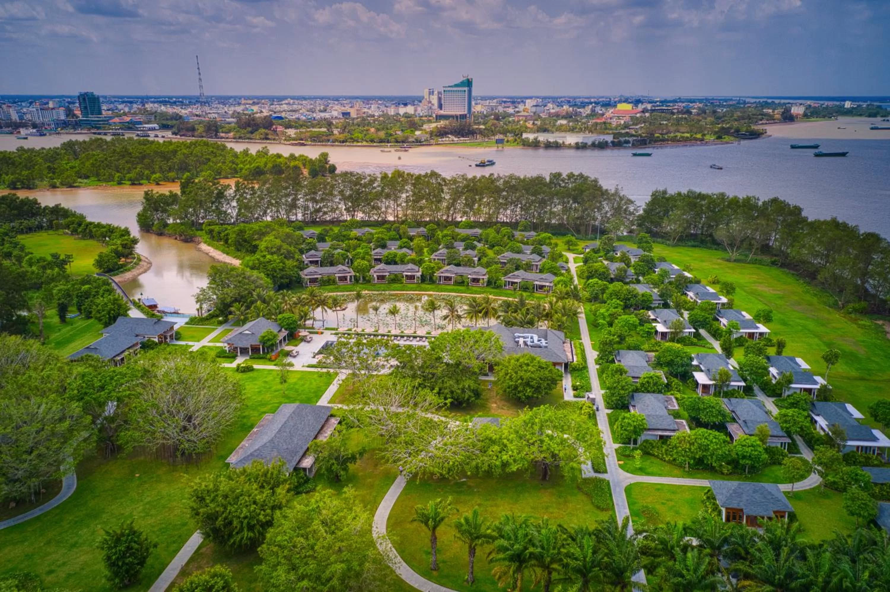 Property building in Legacy Mekong, Can Tho, Autograph Collection