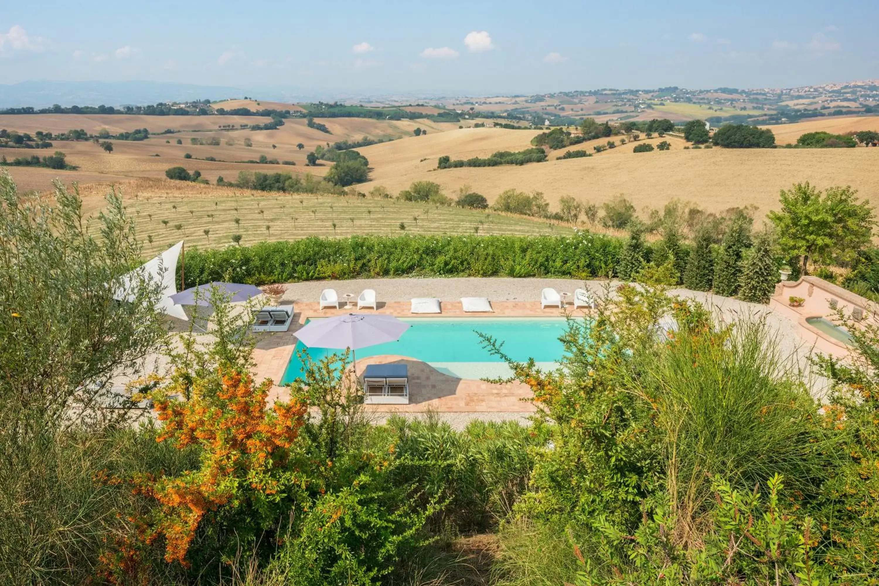 Pool View in Relais Il Margarito