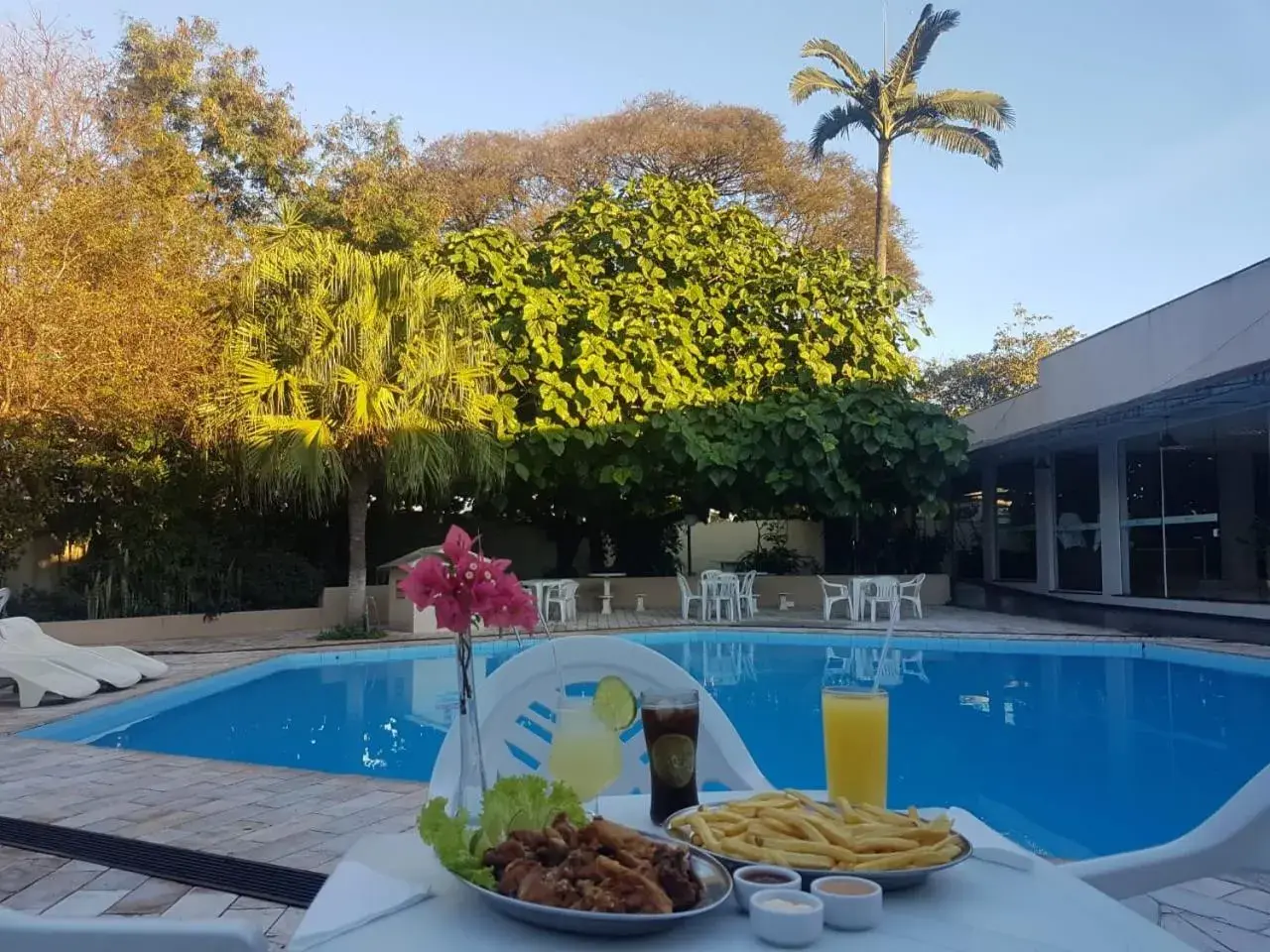 Swimming Pool in Alvorada Iguassu Hotel