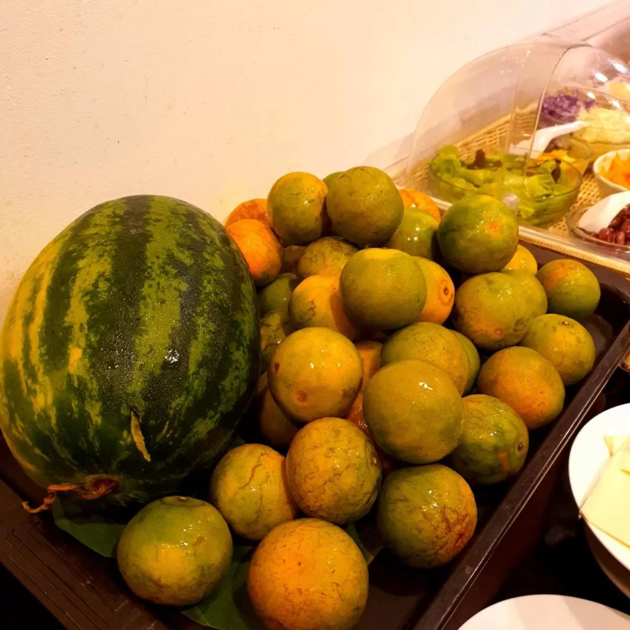 Buffet breakfast in Goldenbell Hotel Chiangmai