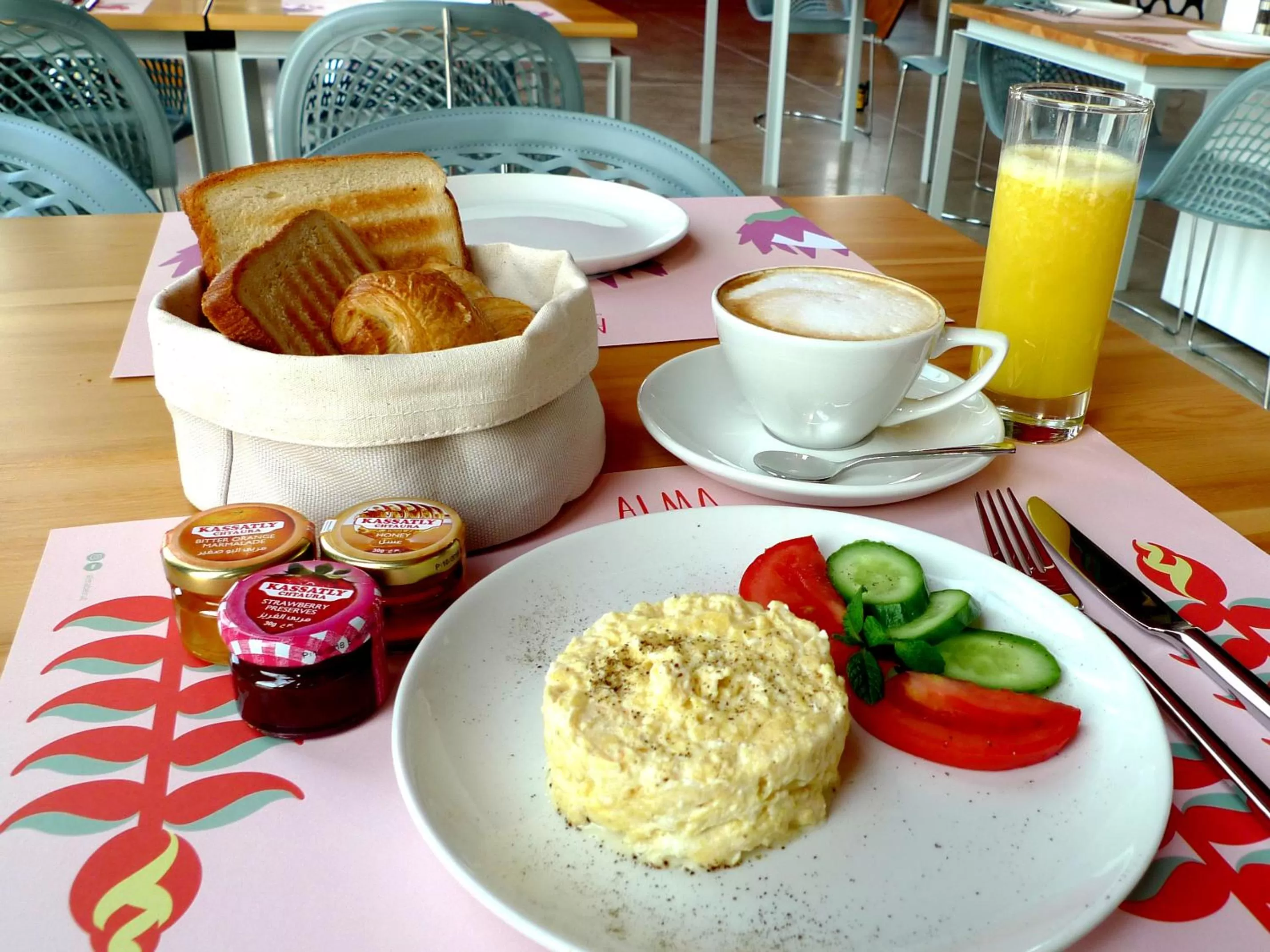 Breakfast in Bossa Nova Beirut Hotel