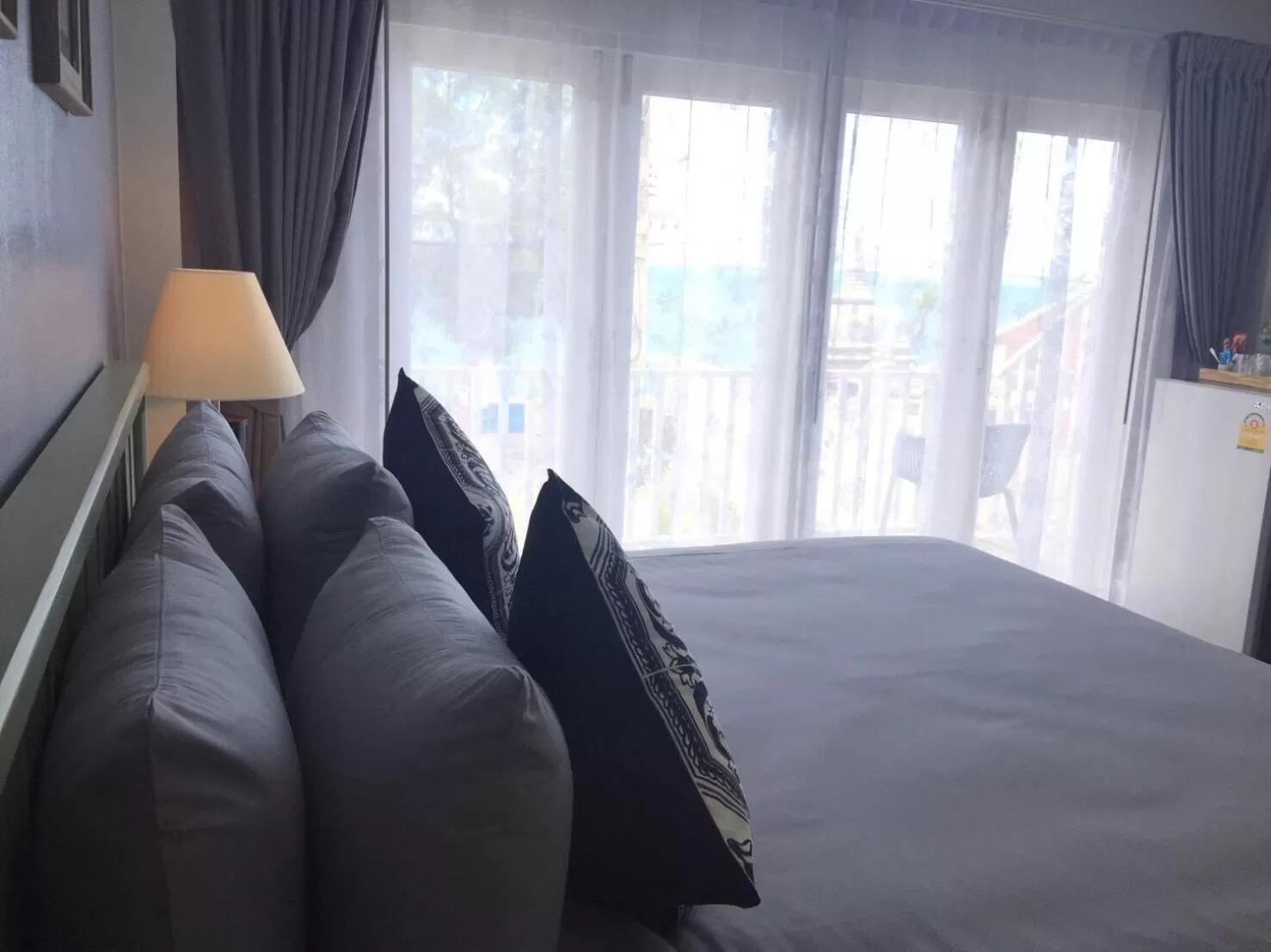 Bed in BC Summer Beach