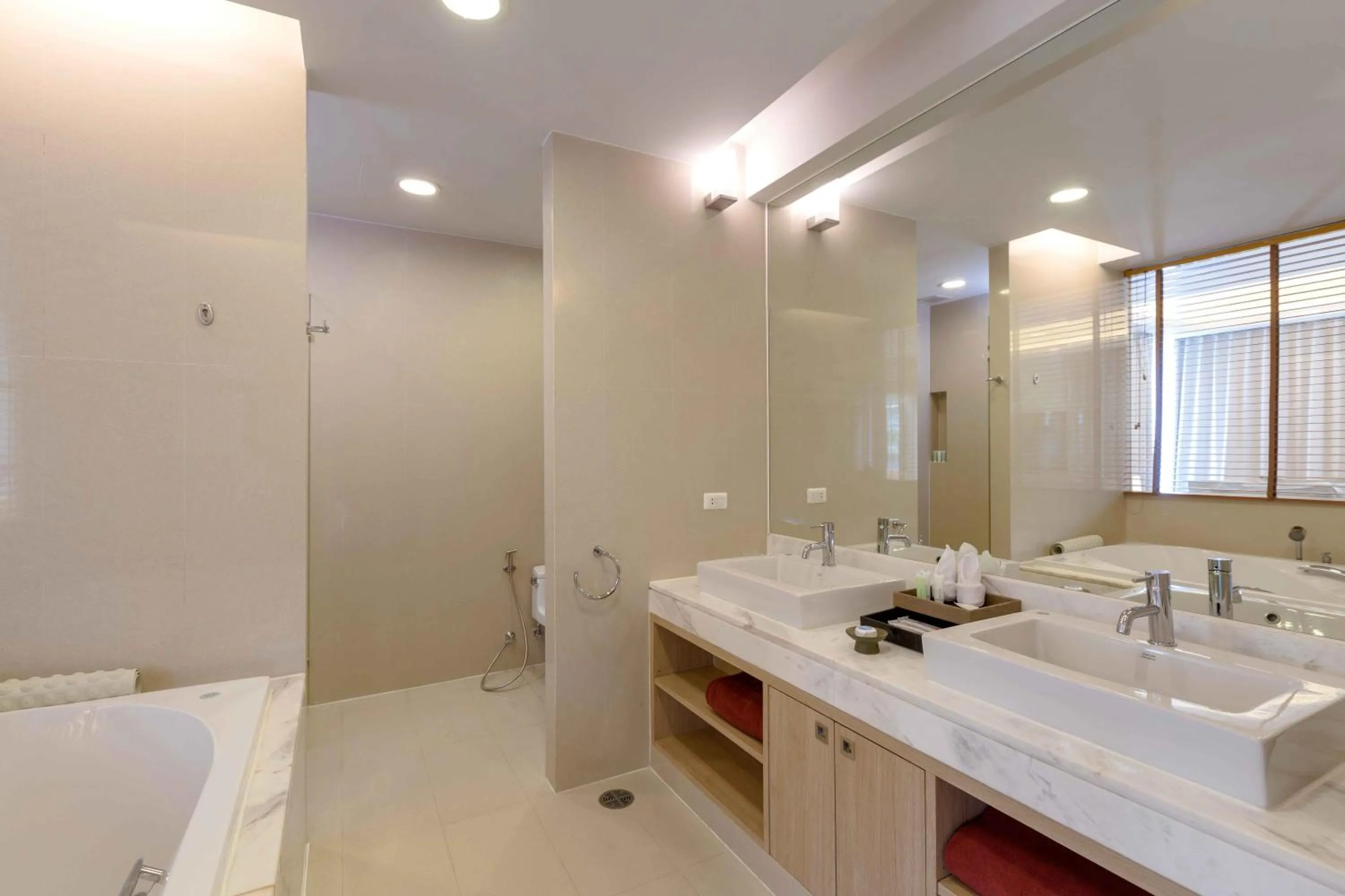 Bathroom in Splash Beach Resort Phuket Family-Friendly Water Park Resort Near Phuket Airport