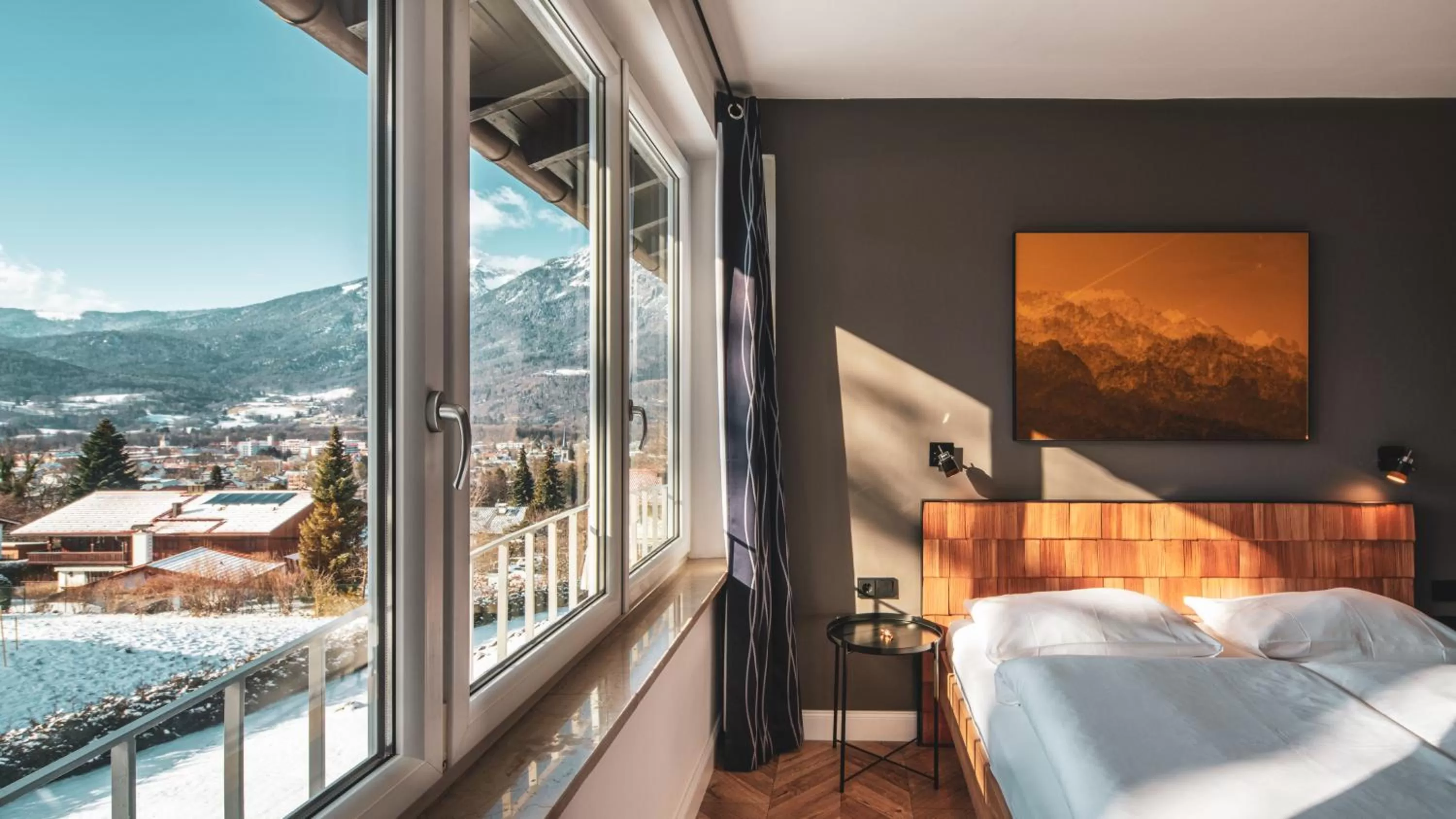 Bed in Villa Sonnenhof Boutique-Hotel