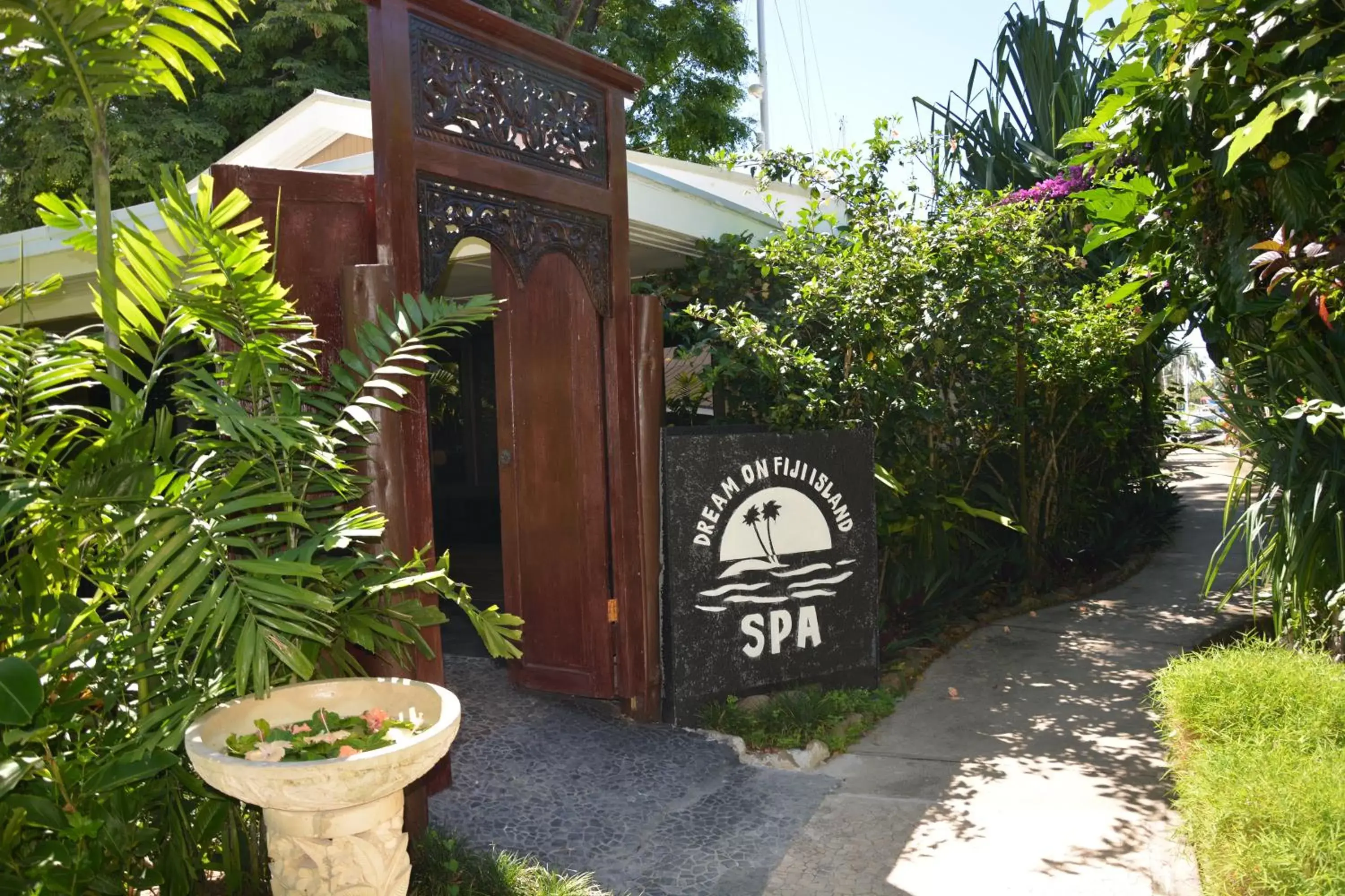 Garden, Property Logo/Sign in First Landing Beach Resort & Villas