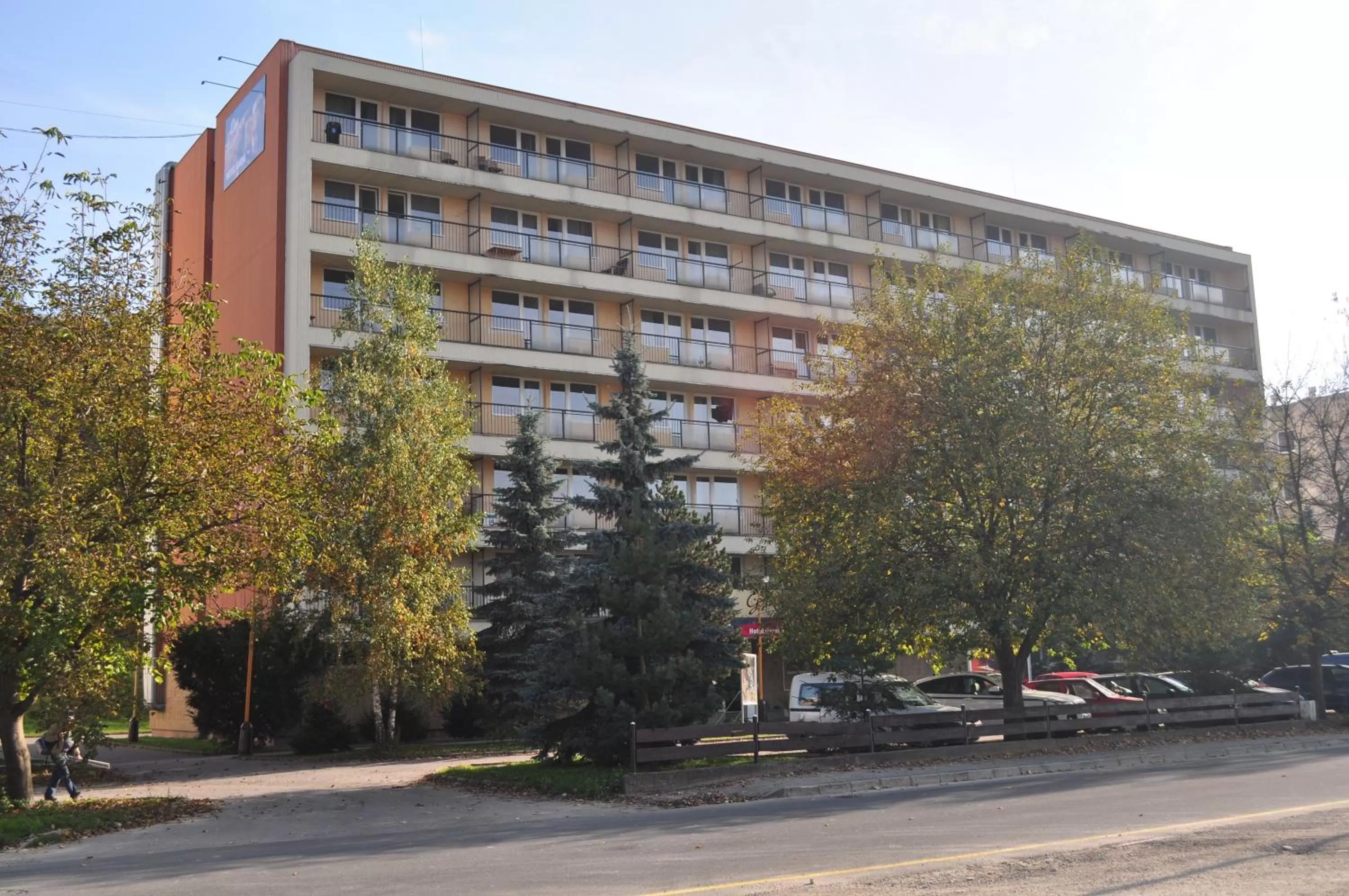 Property building in Hotel Garni