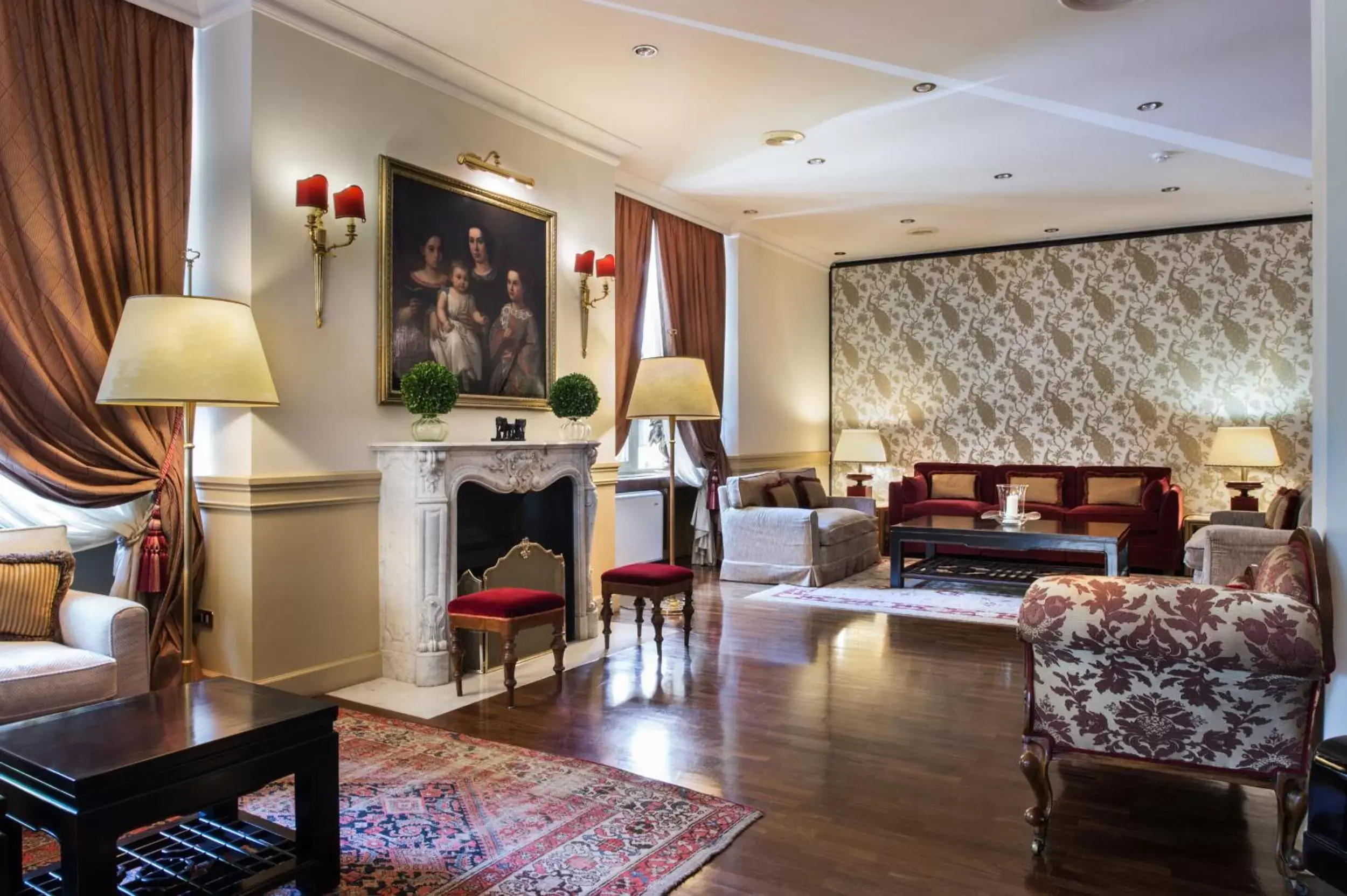 Lobby or reception, Seating Area in Hotel Francia E Quirinale