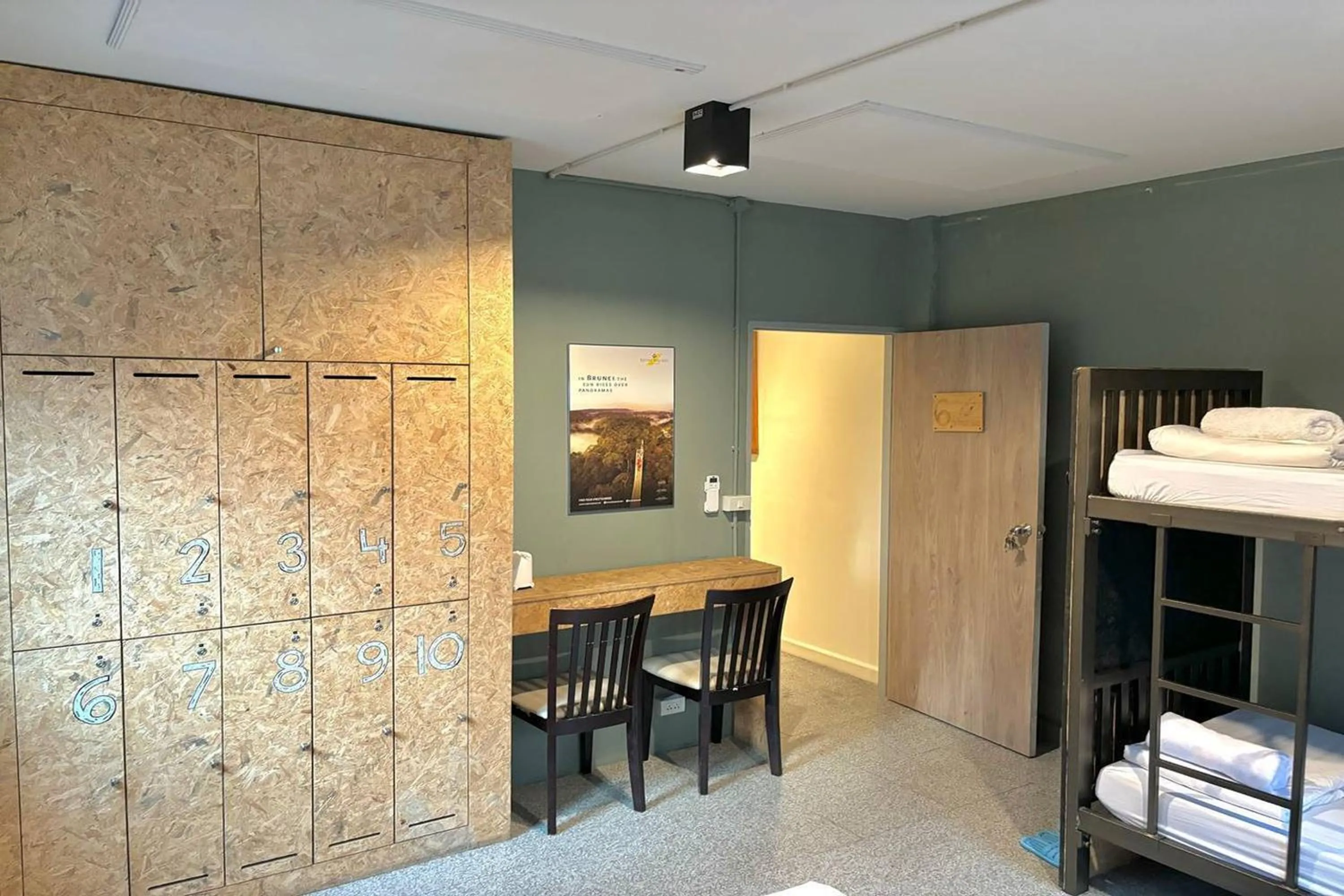 Seating area in O Nidra House