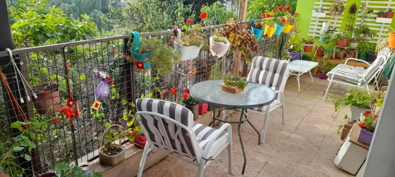 Balcony/Terrace in Hostal Destino Bellavista