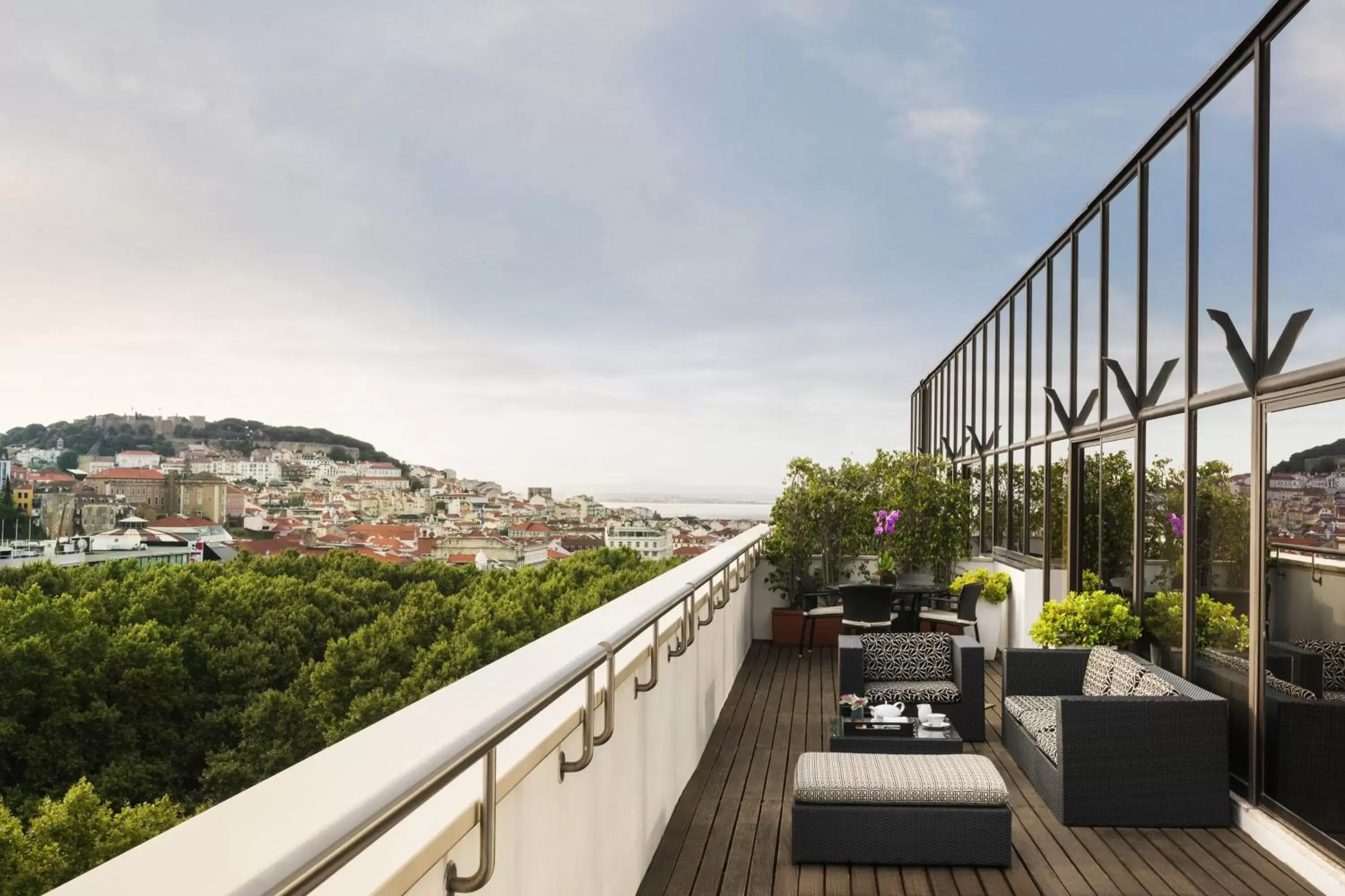 Balcony/Terrace in Sofitel Lisbon Liberdade