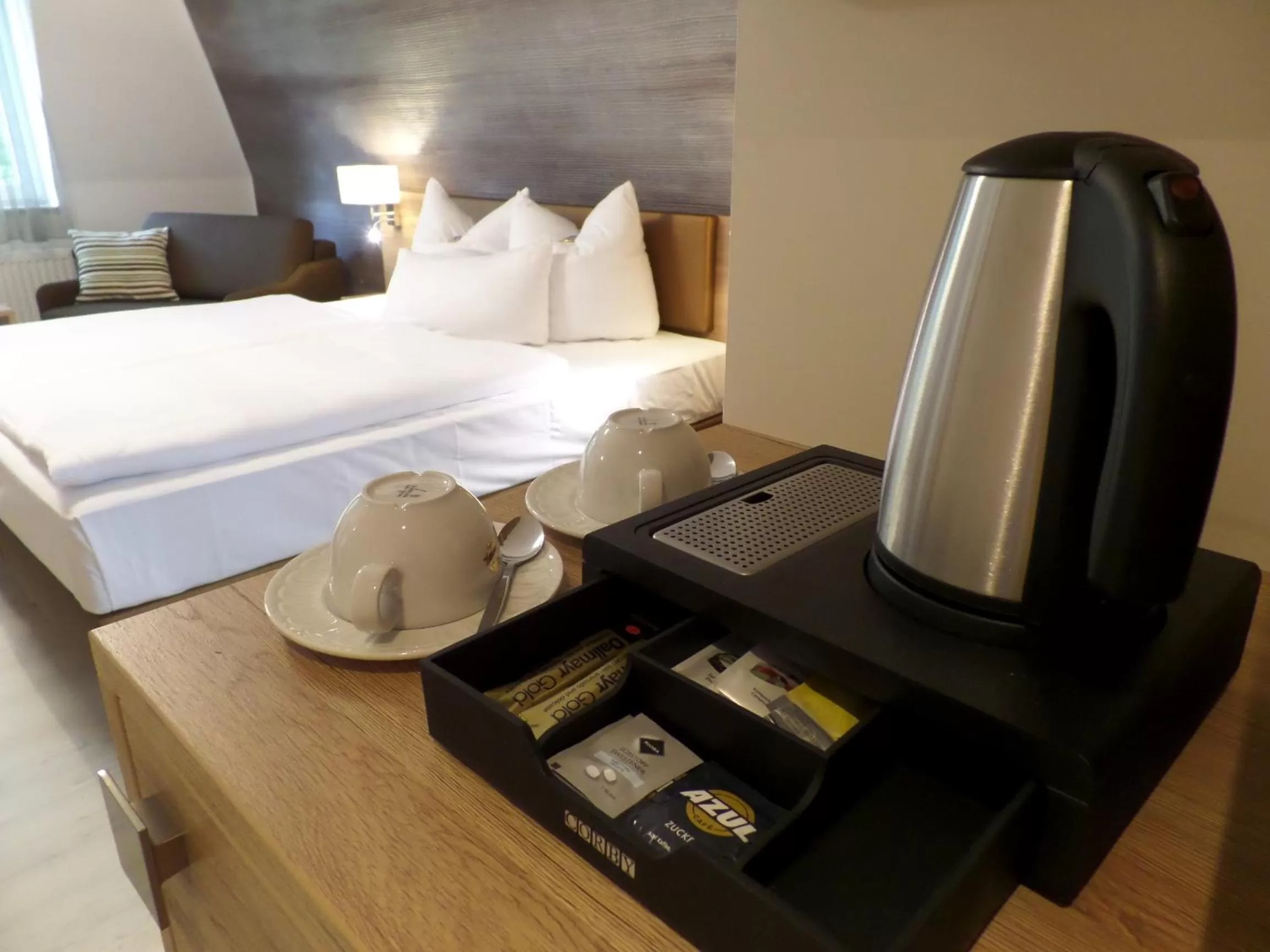 Decorative detail, Bed in C-YOU Hotel Chemnitz