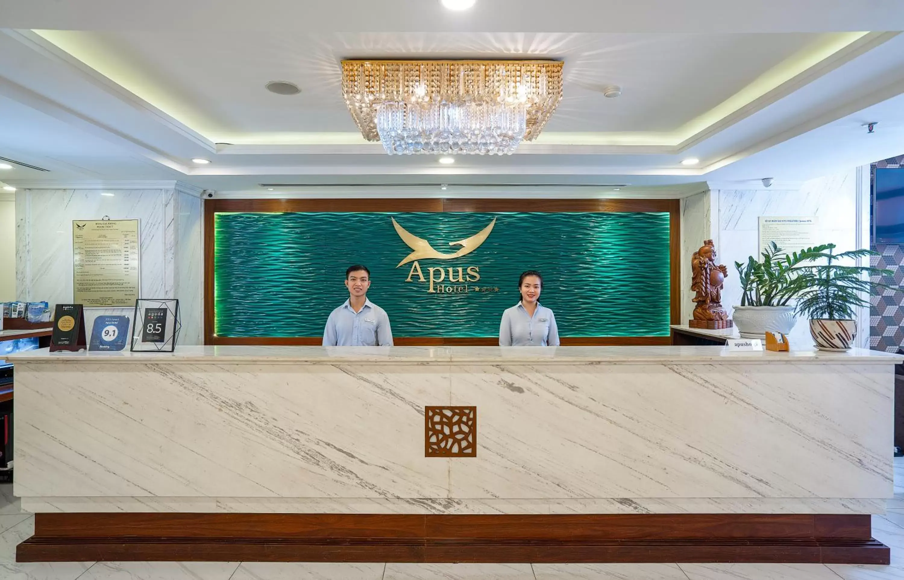 Property logo or sign in Apus Hotel