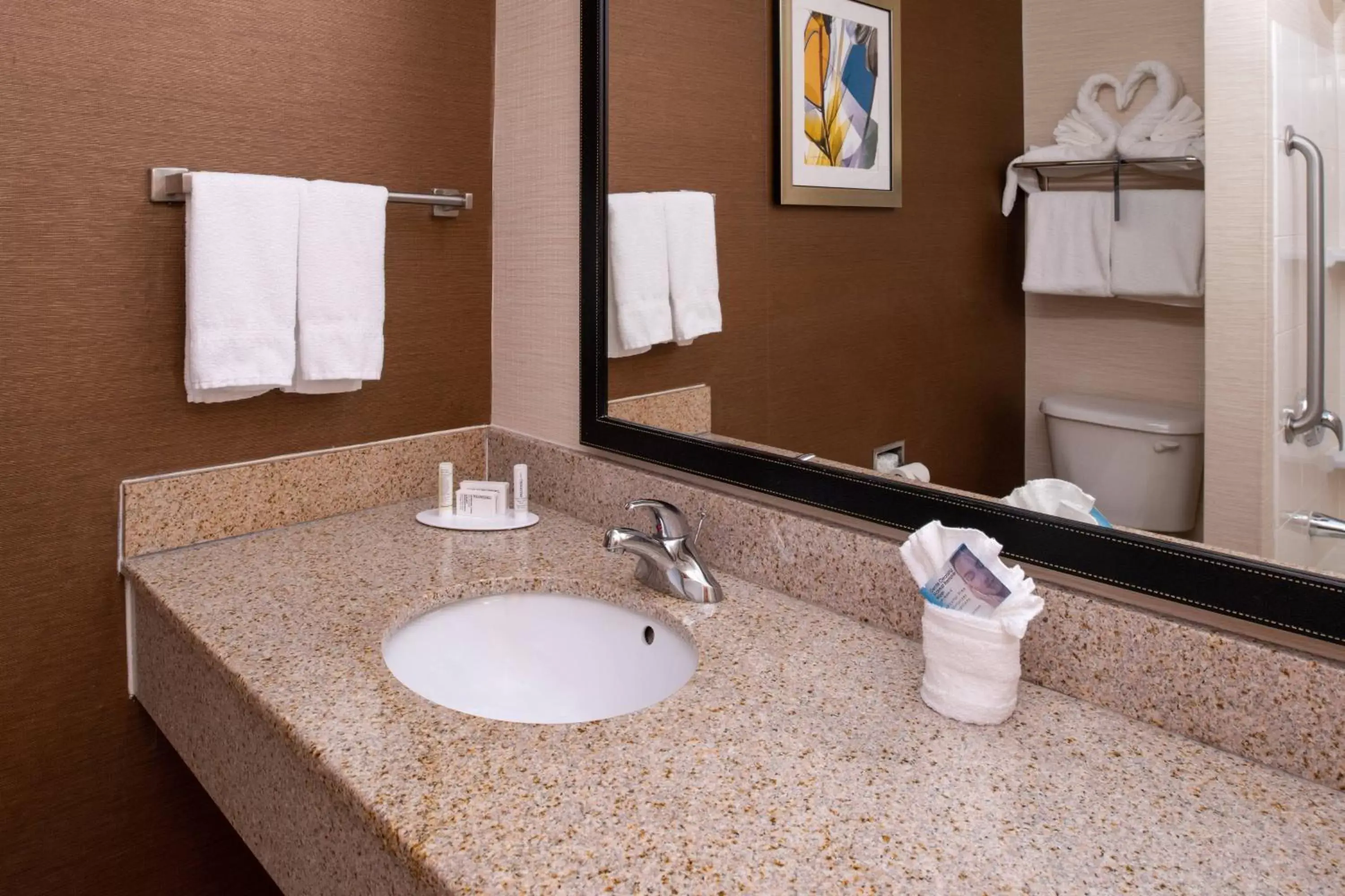 Bathroom in Fairfield Inn & Suites Greensboro Wendover