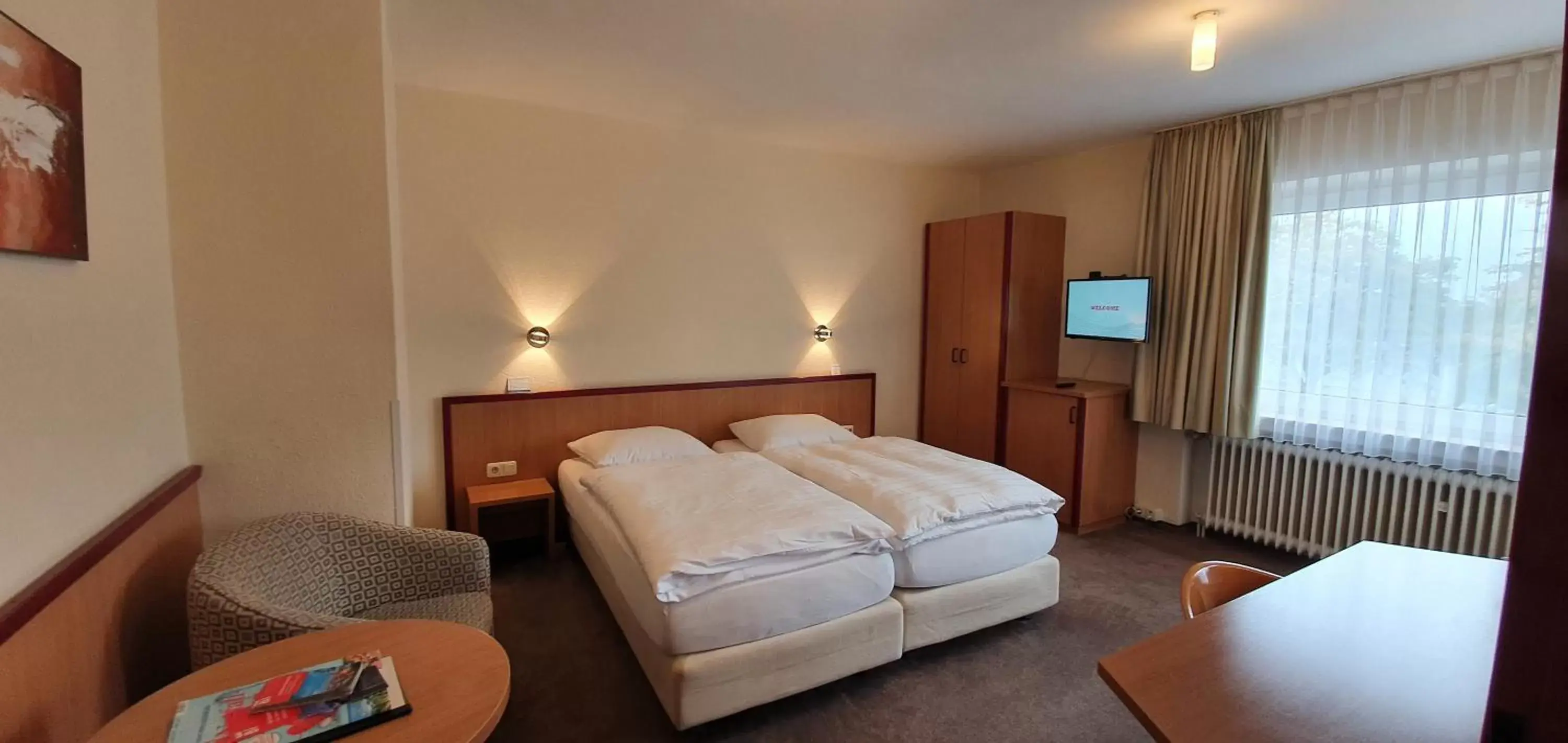 Bed in Hotel Hillegosser Hof