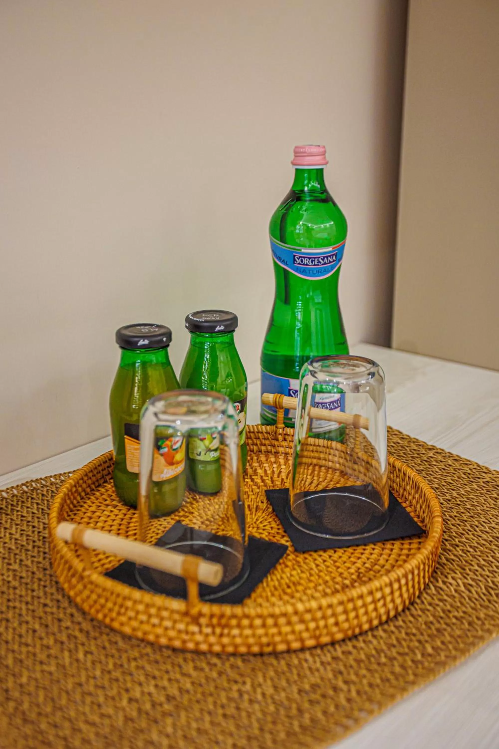 Drinks in Peca's room