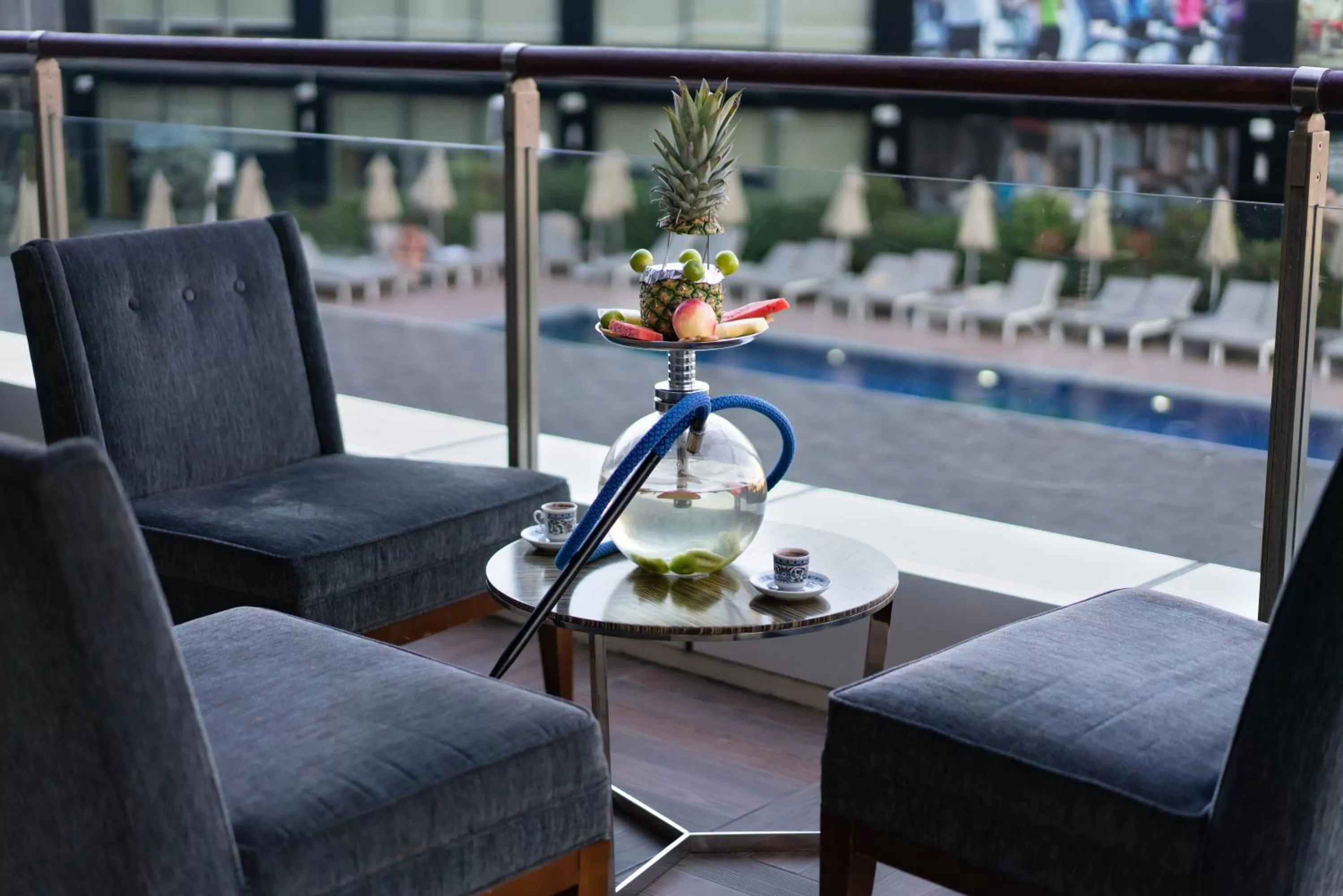 Balcony/Terrace in Windsor Hotel & Convention Center Istanbul