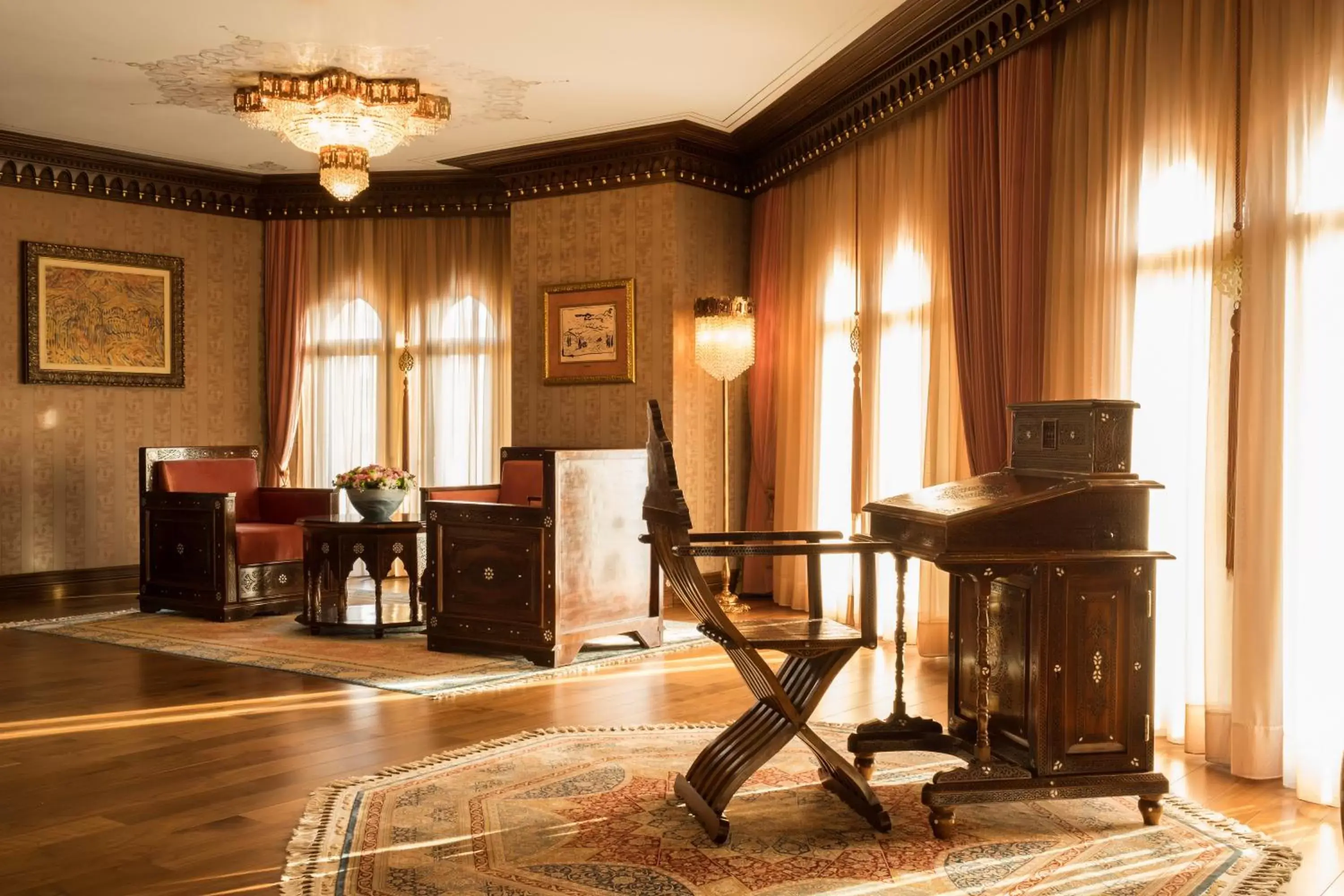 Living room in AJWA Sultanahmet - Preferred Hotels LVX Collection Living room in AJWA Sultanahmet - Preferred Hotels LVX Collection