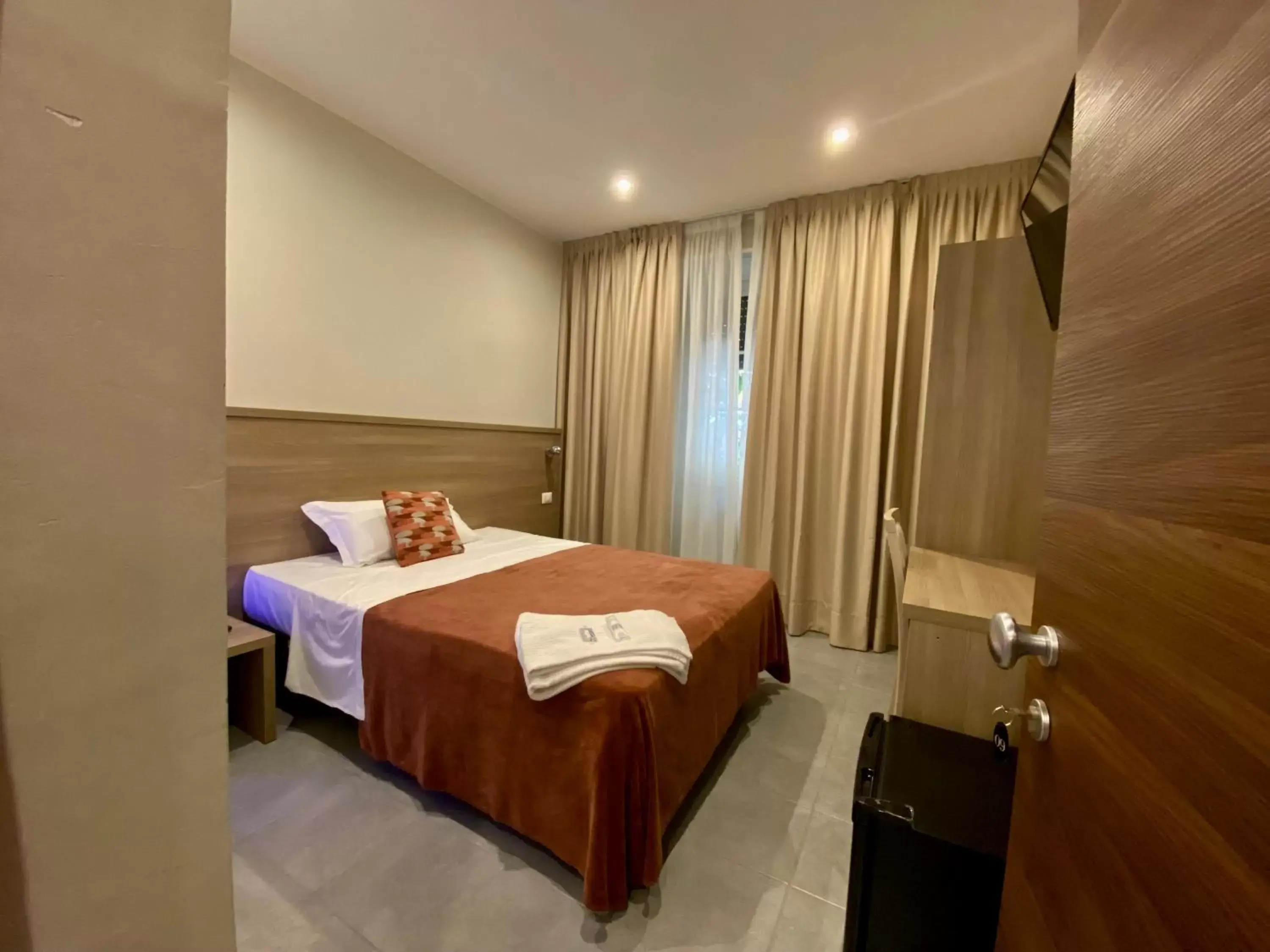 Bed in Hotel Vintage Milano Centrale Bed in Hotel Vintage Milano Centrale