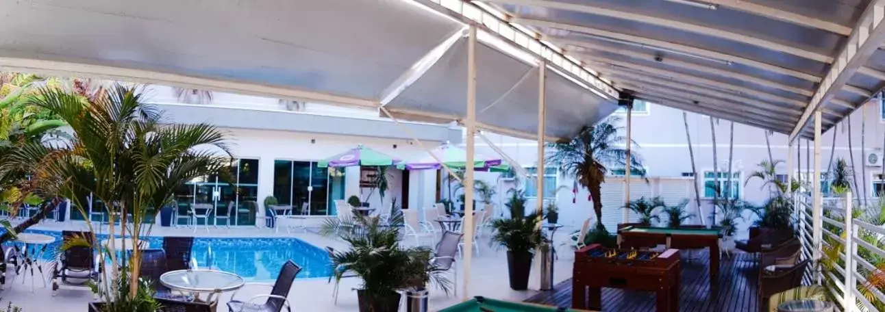 Swimming pool in Hotel Serra de Jundiaí Swimming pool in Hotel Serra de Jundiaí