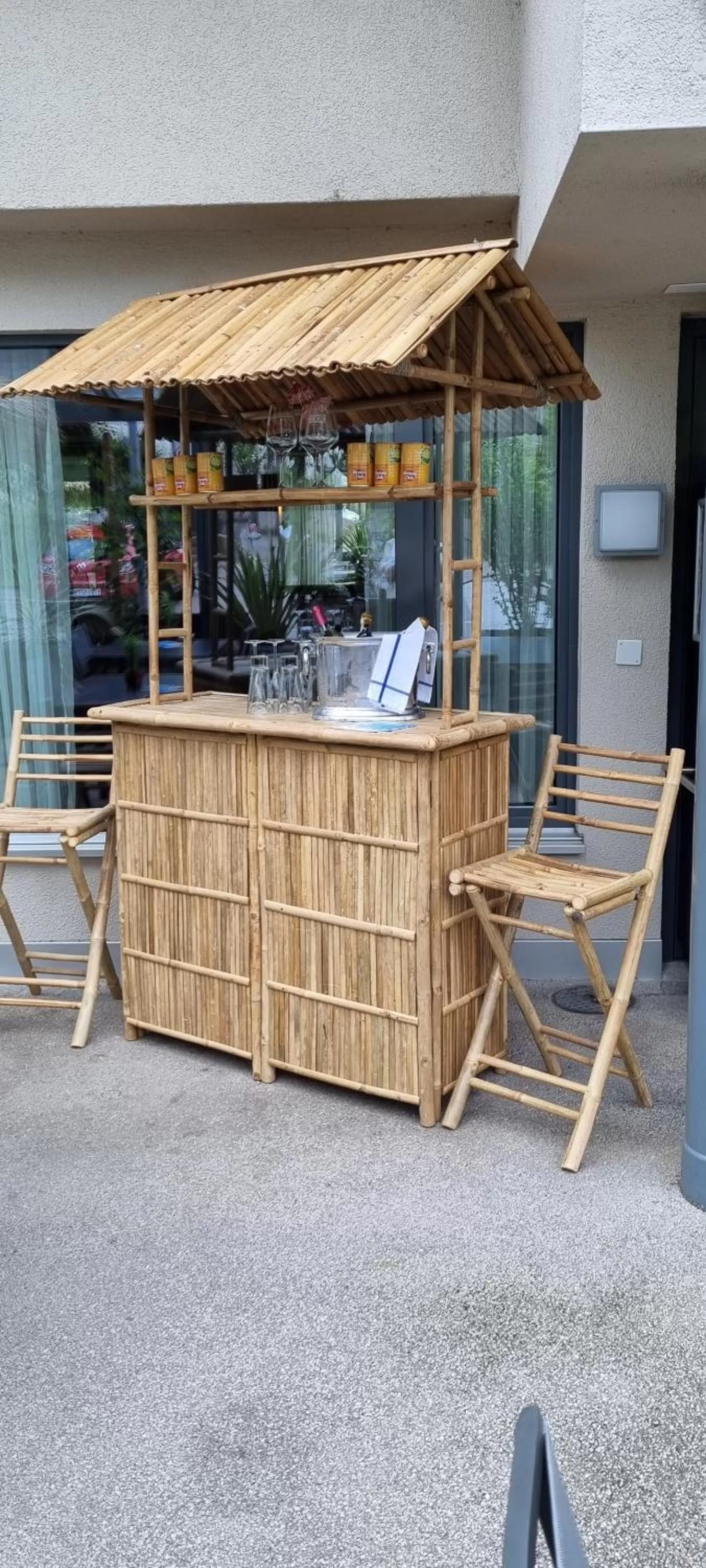 Balcony/Terrace in Hotel Hecht