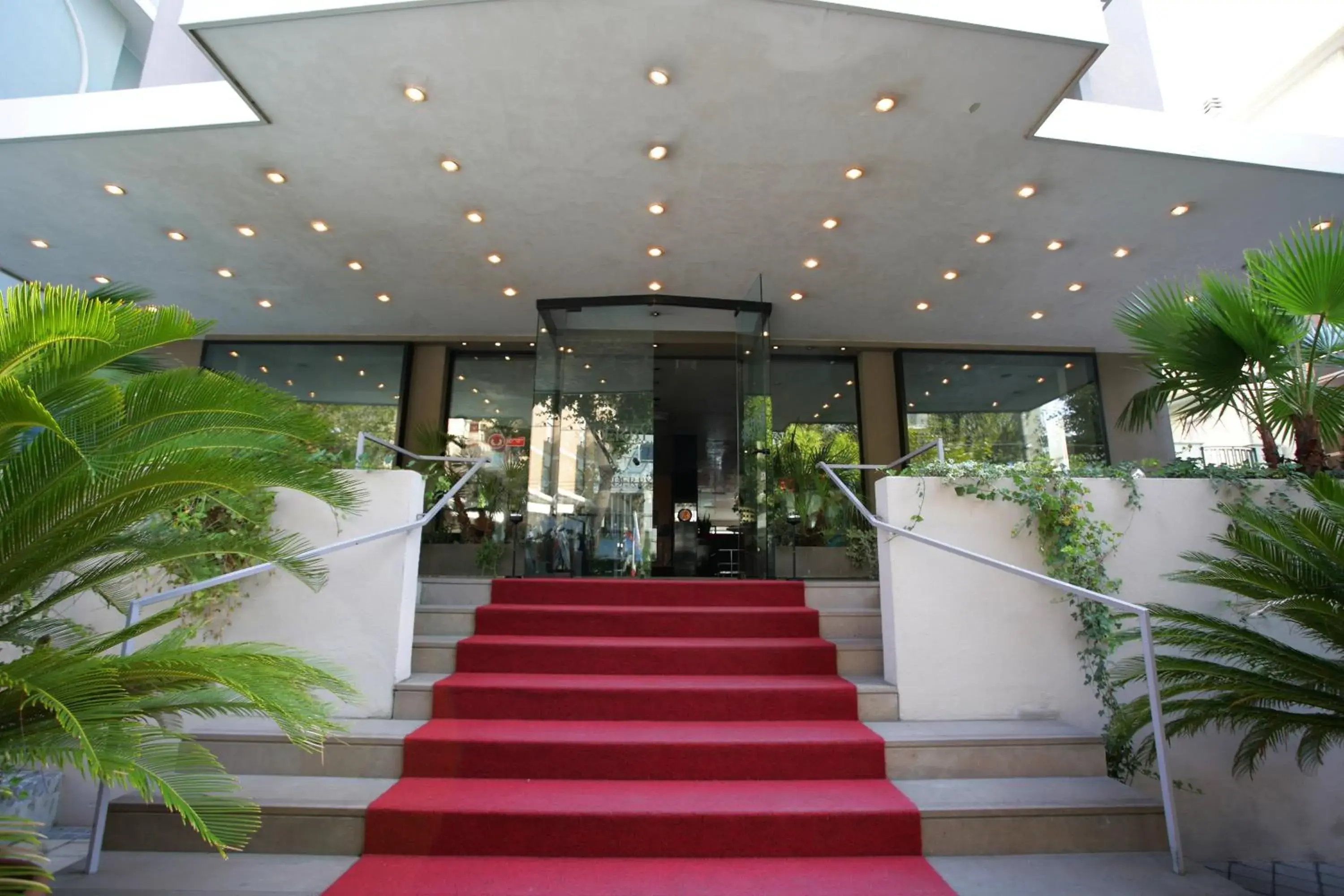 Facade/entrance in Hotel Derby