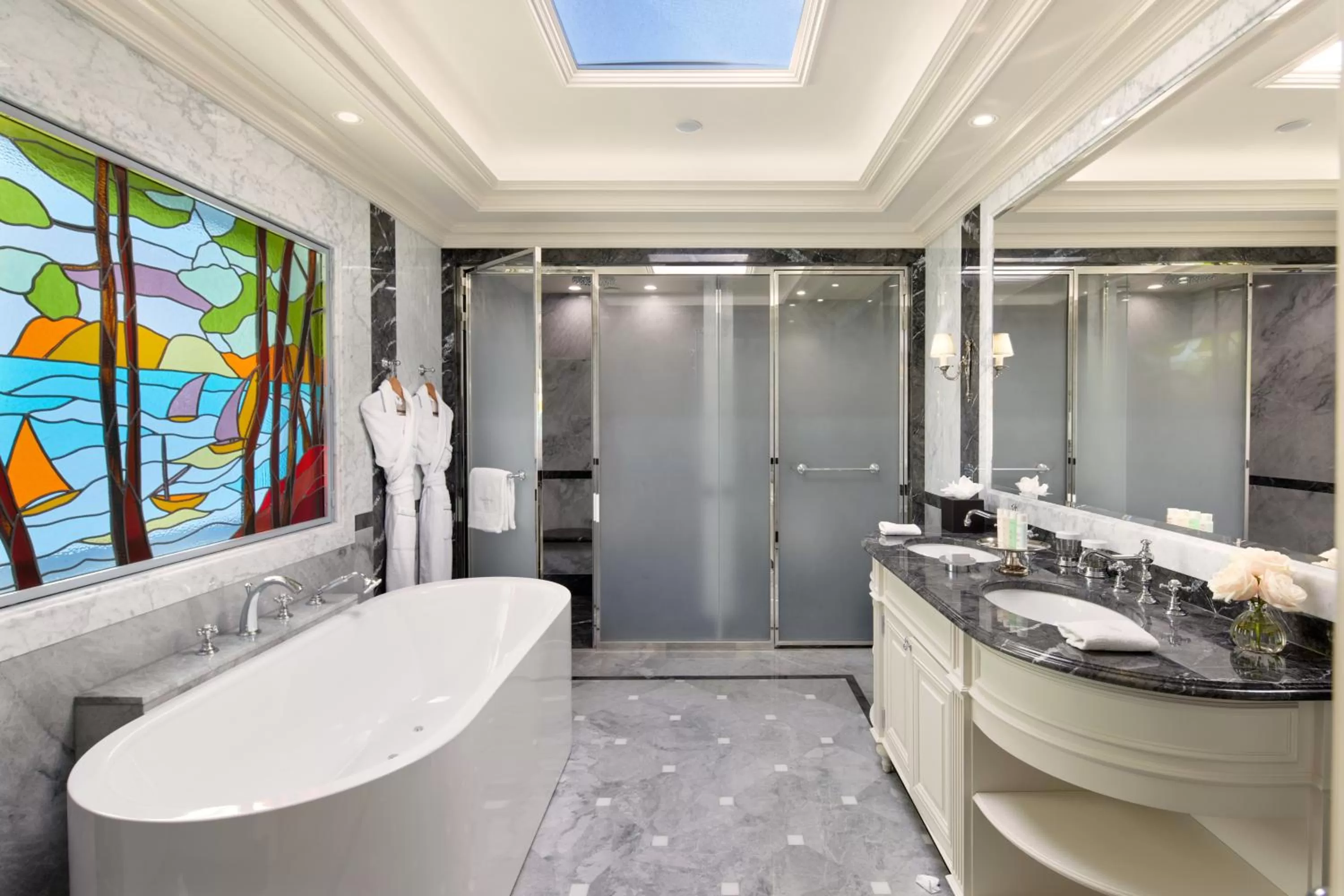 Sauna in Beau-Rivage Genève