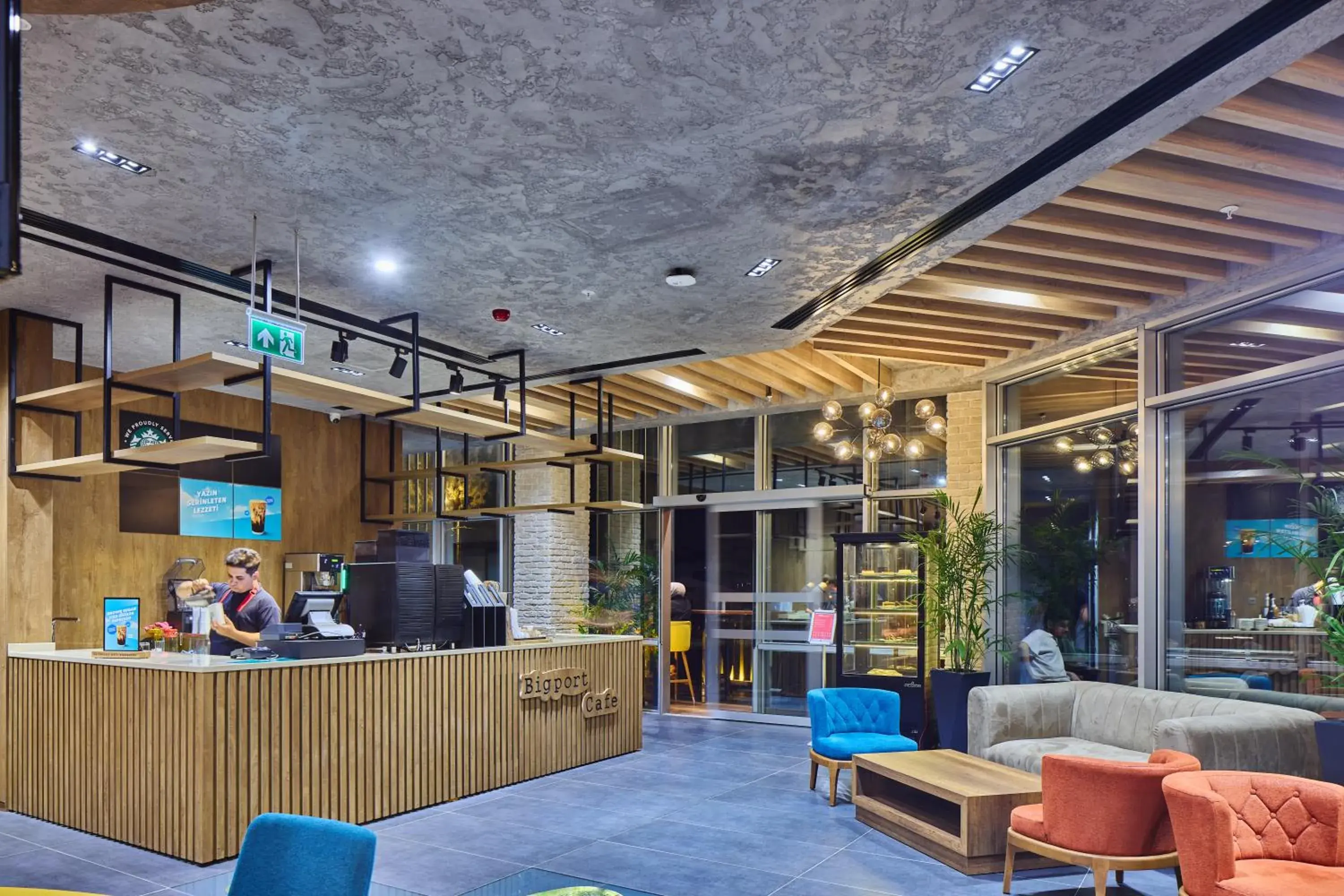 Lounge or bar, Lobby/Reception in Ibis Istanbul Airport