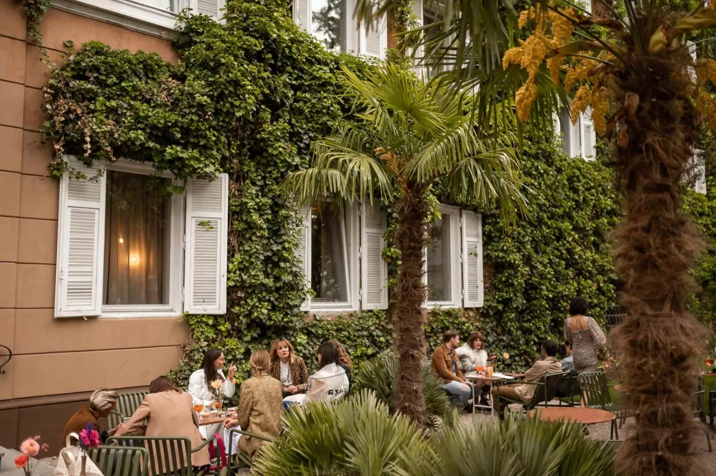 Restaurant/places to eat in Parkhotel Mondschein, a Member of Design Hotels