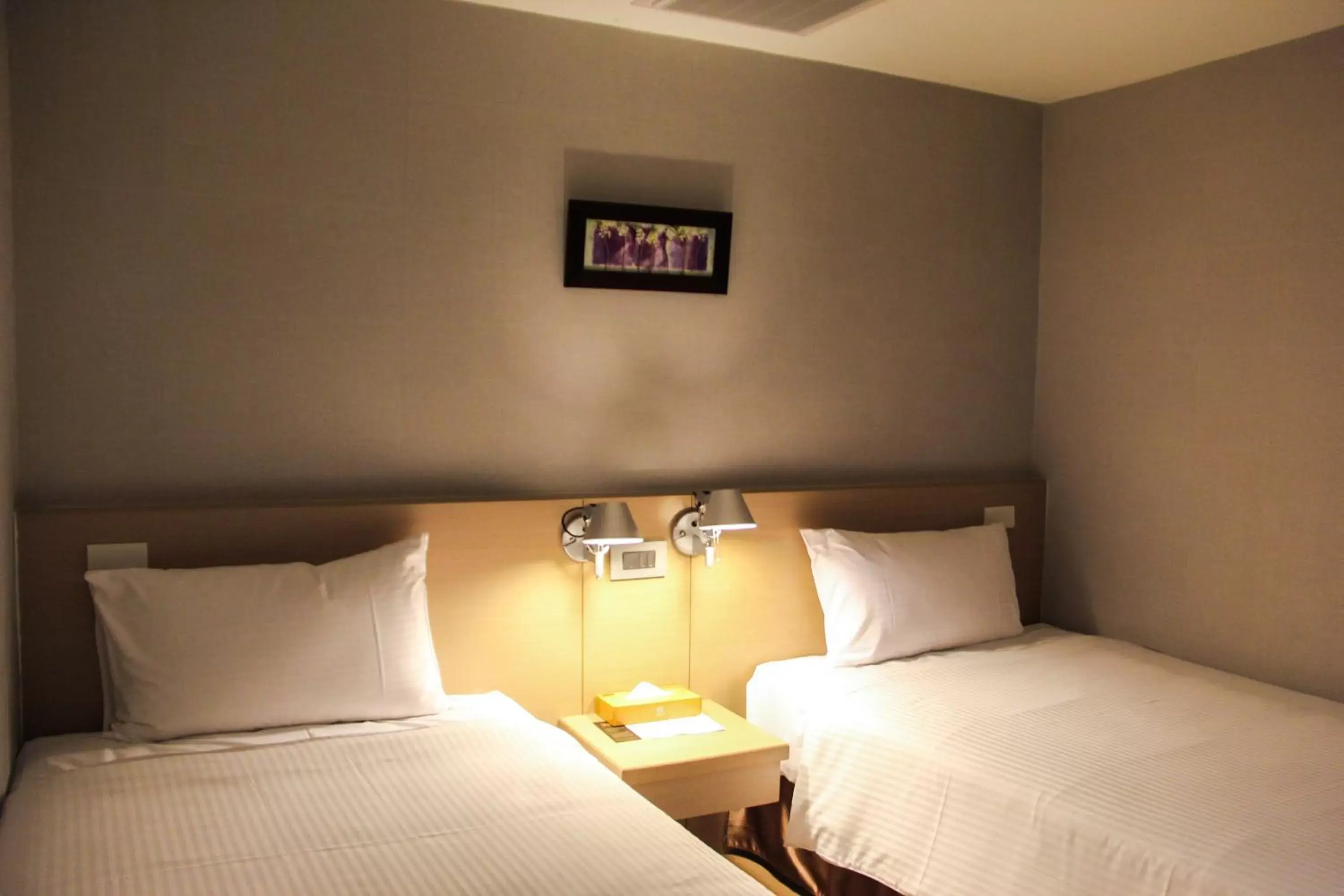 Bed in Mellow Fields Hotel