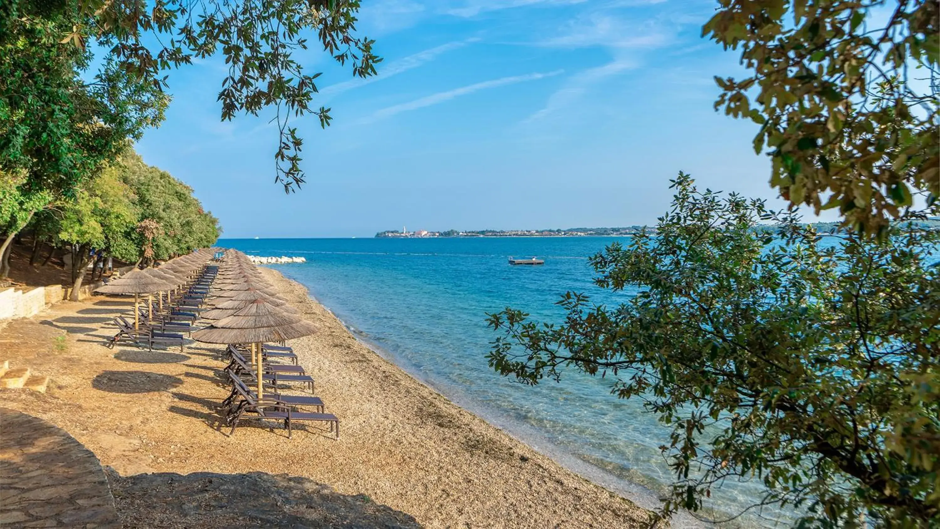 Beach in Valamar Tamaris Resort