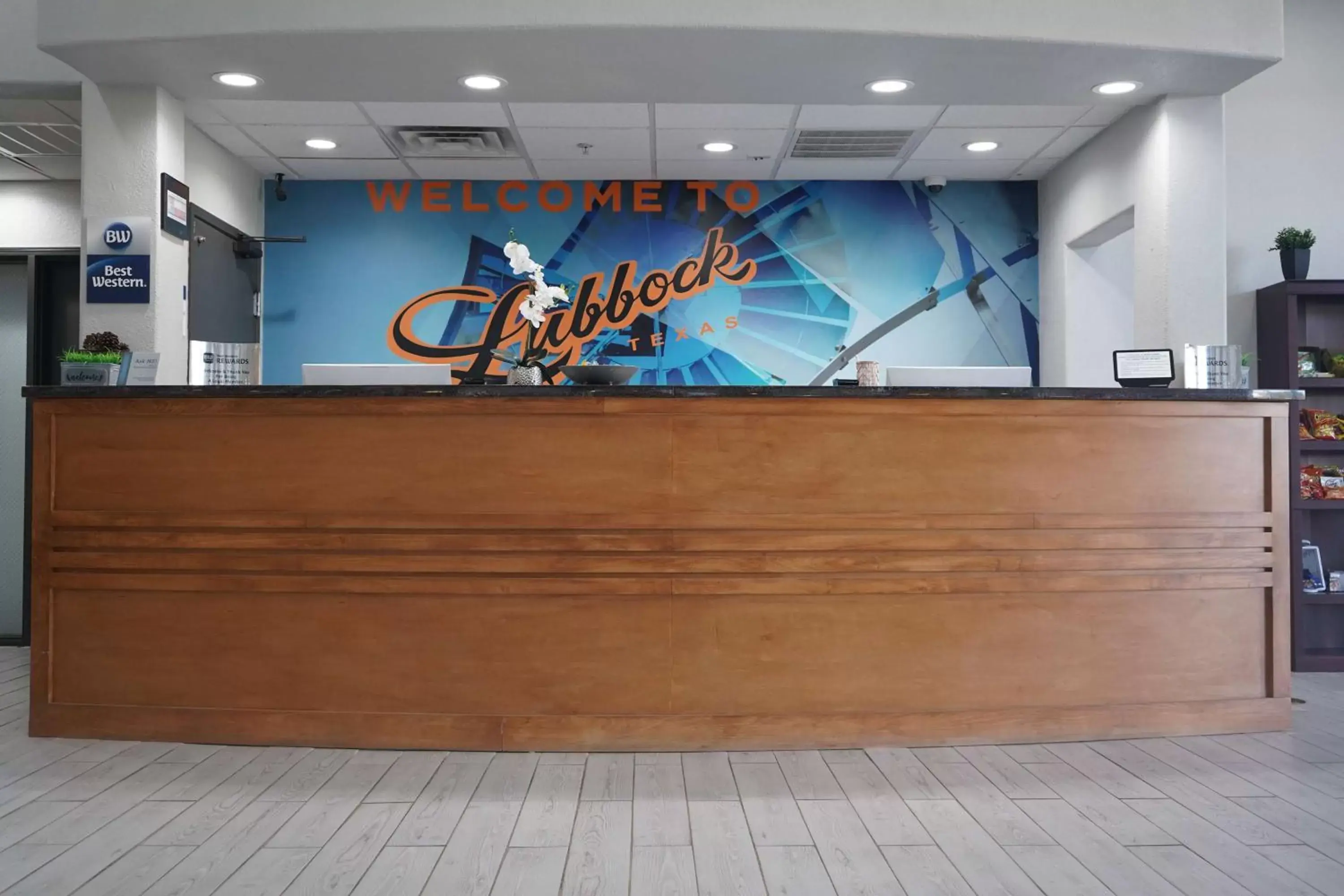 Lobby or reception in Best Western Lubbock West Inn & Suites