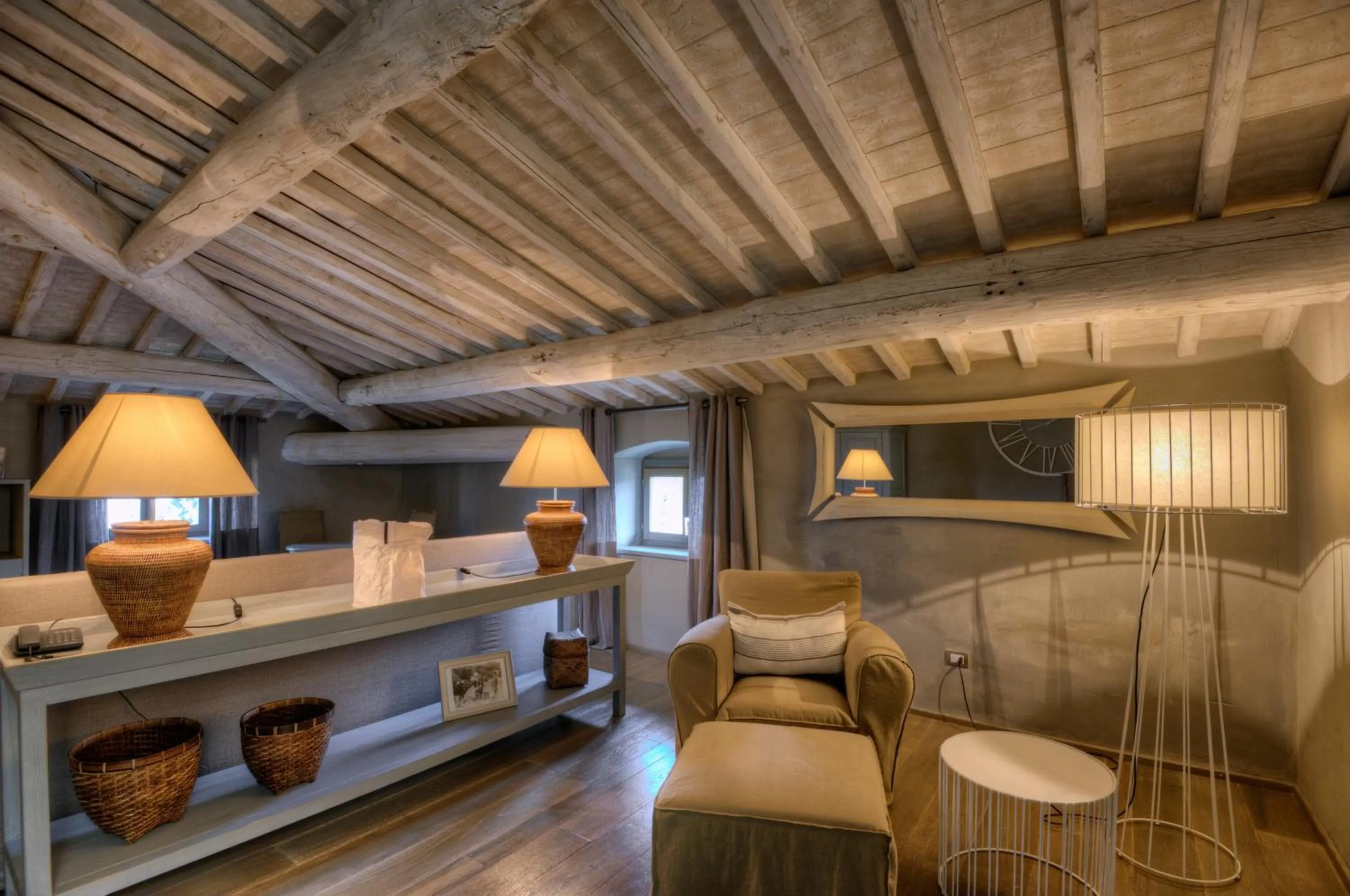 Decorative detail in Villa Sassolini Country Boutique Hotel