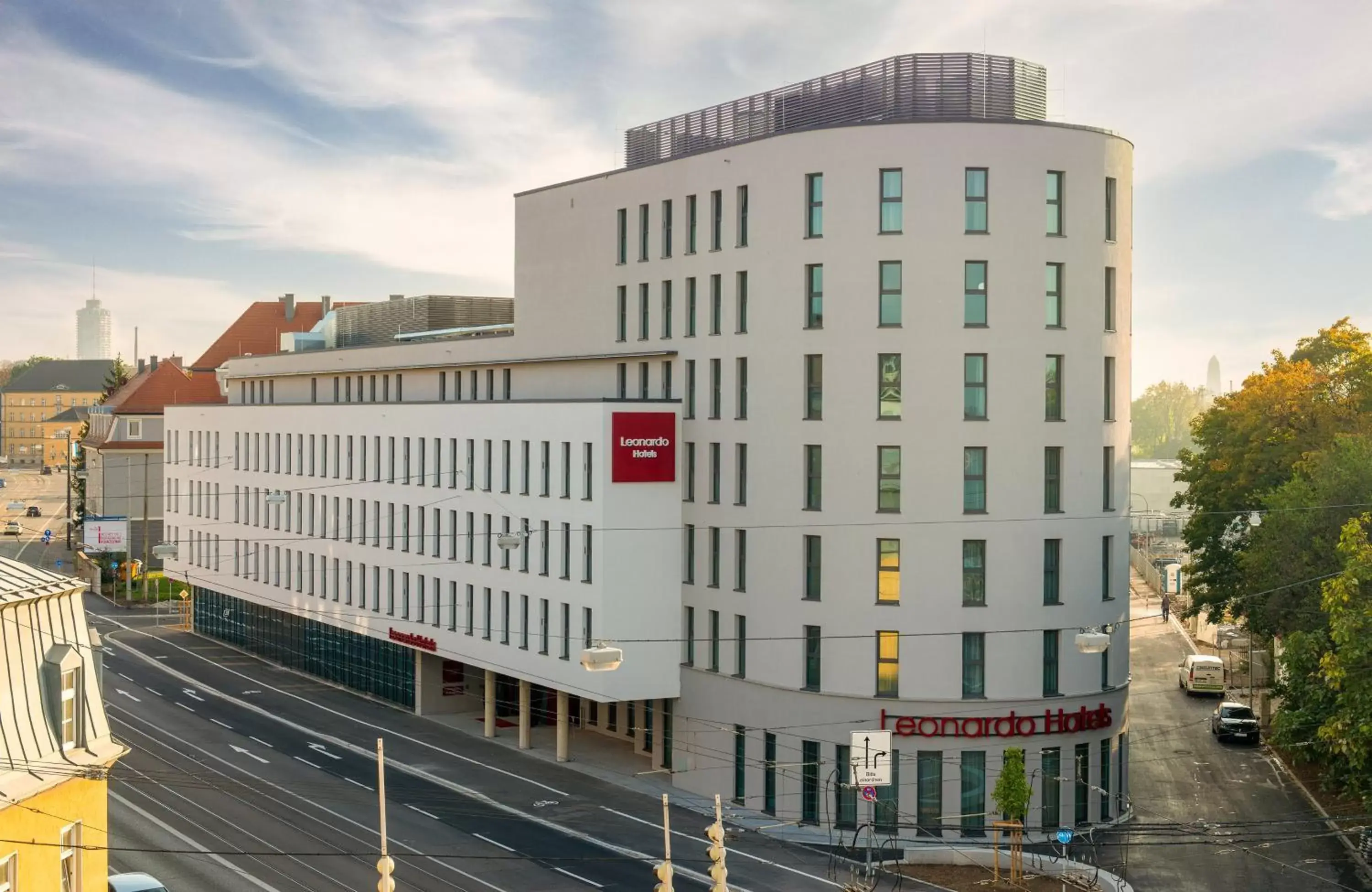 Property building in Leonardo Hotel Augsburg Property building in Leonardo Hotel Augsburg