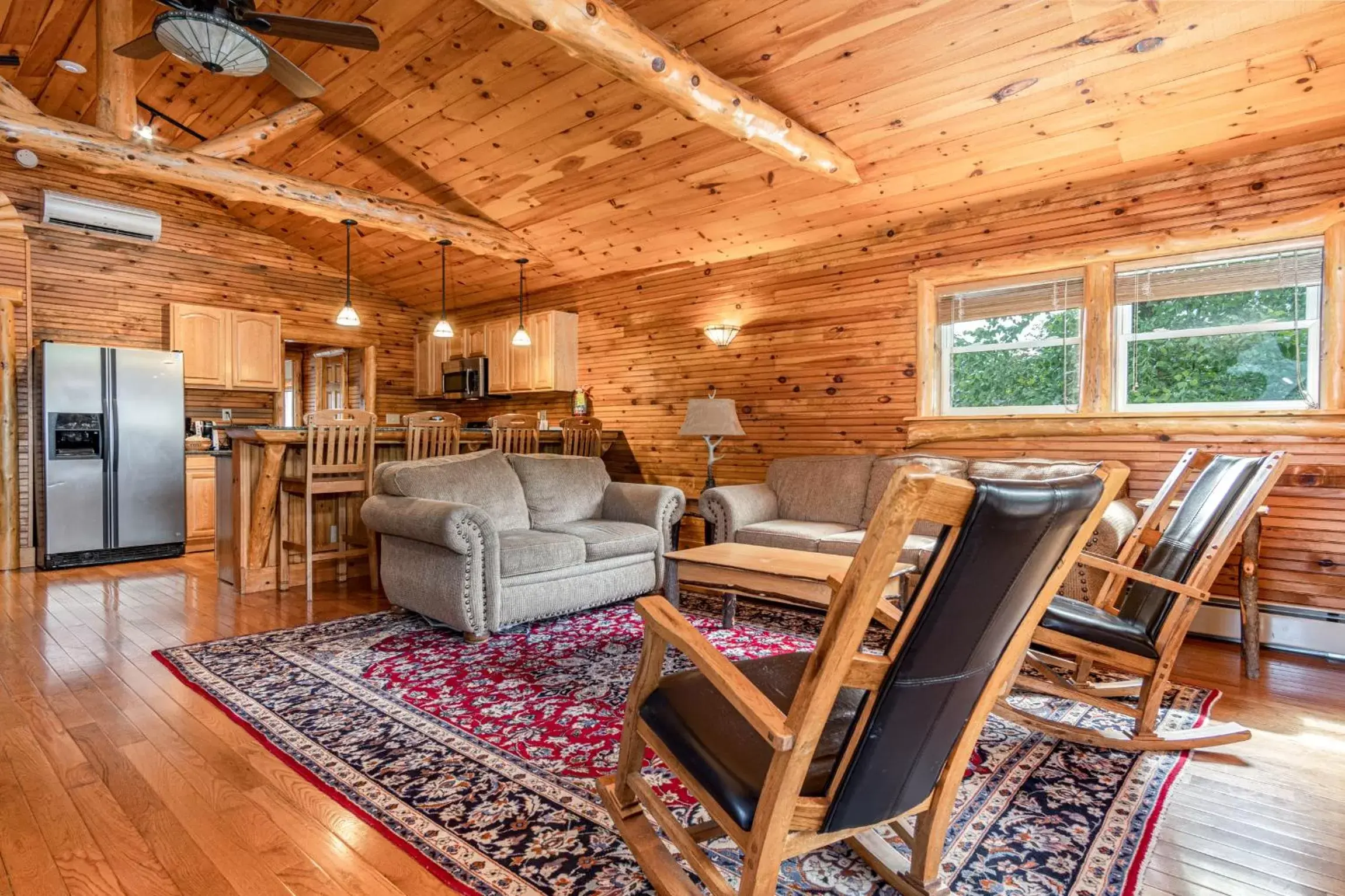 Seating Area in The Alpine Lodge