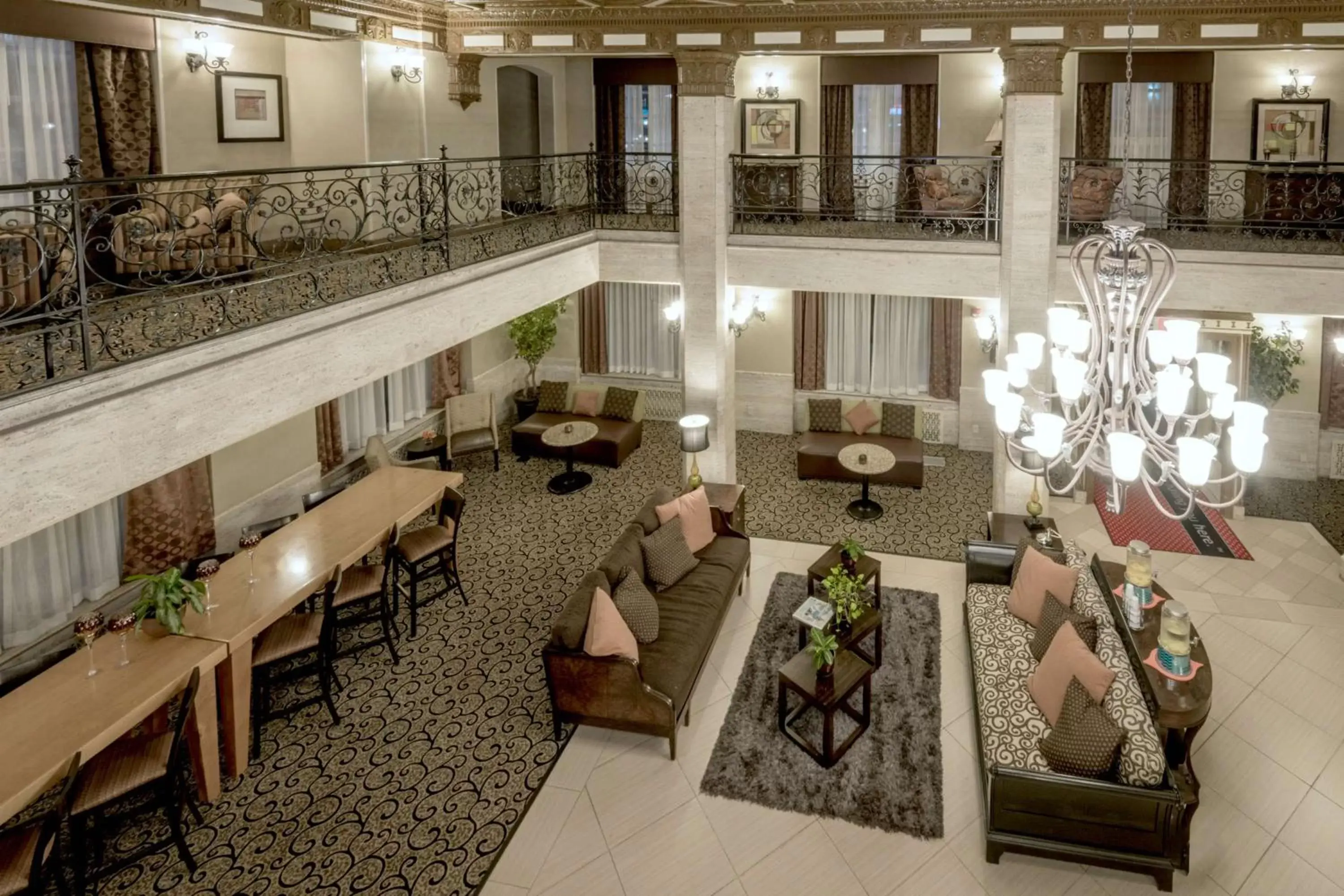 Lobby or reception, Restaurant/Places to Eat in Hampton Inn & Suites Montgomery-Downtown