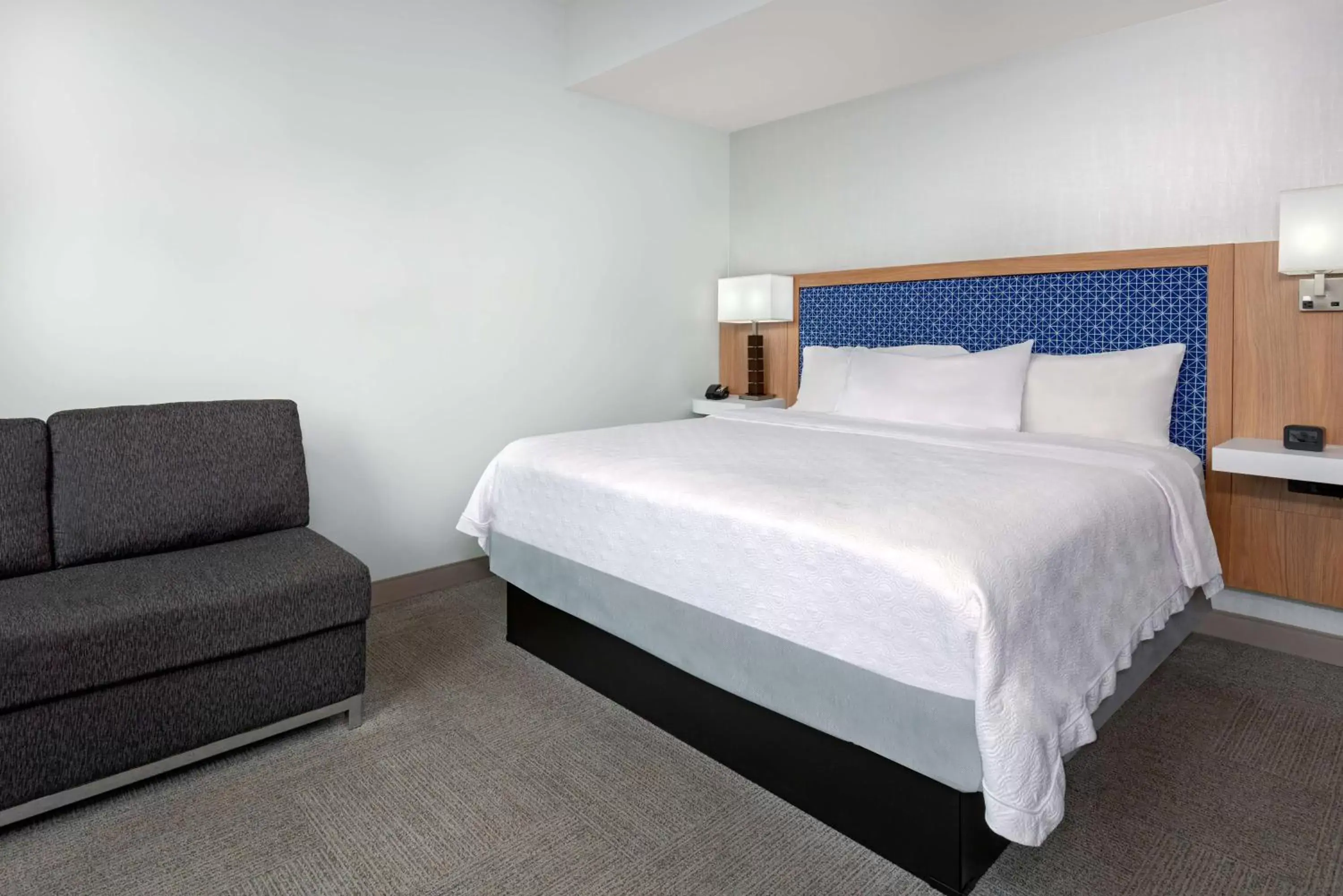 Living room, Bed in Hampton Inn Tampa Downtown Channel District Living room, Bed in Hampton Inn Tampa Downtown Channel District