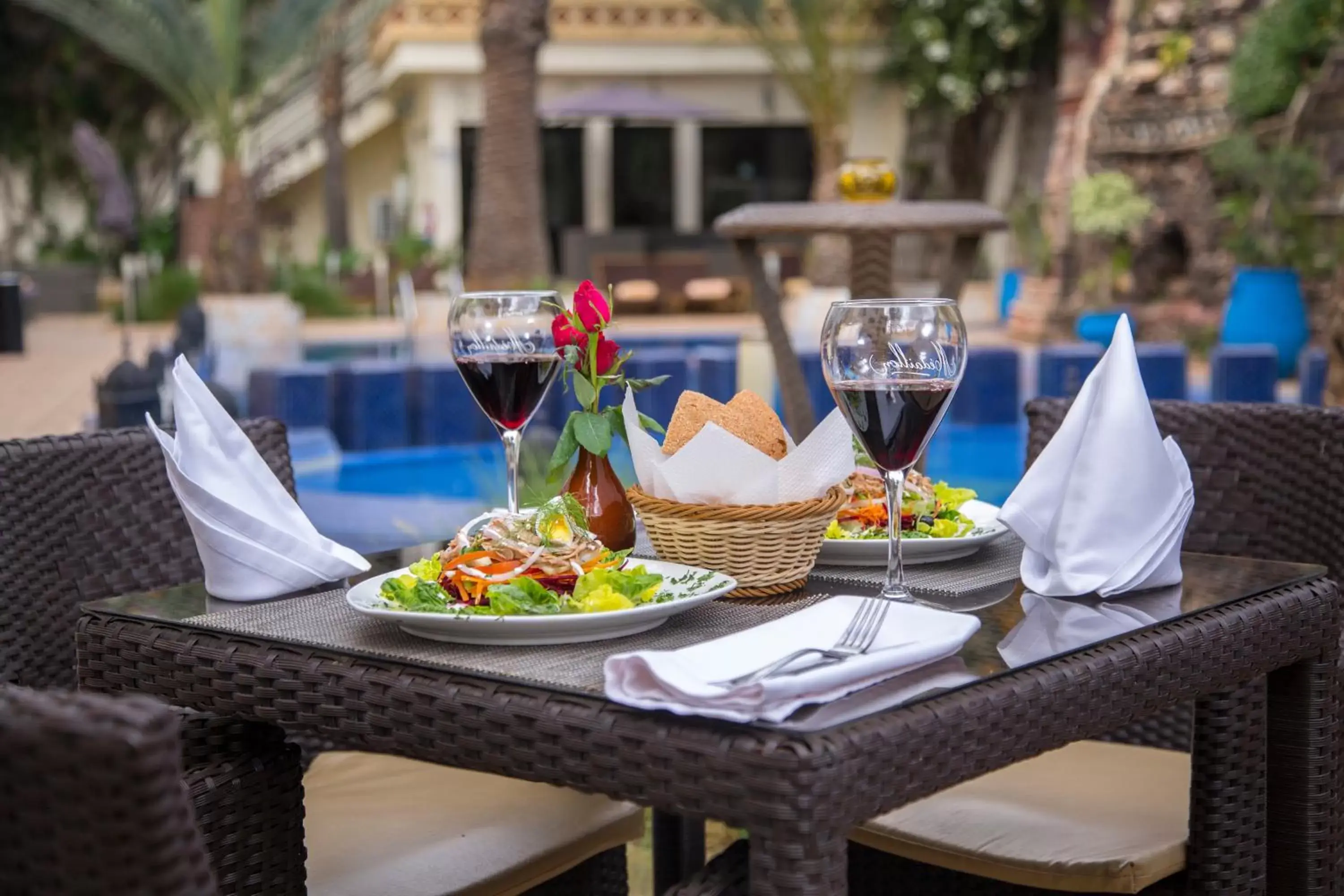 Lunch in Atlantic Hotel Agadir