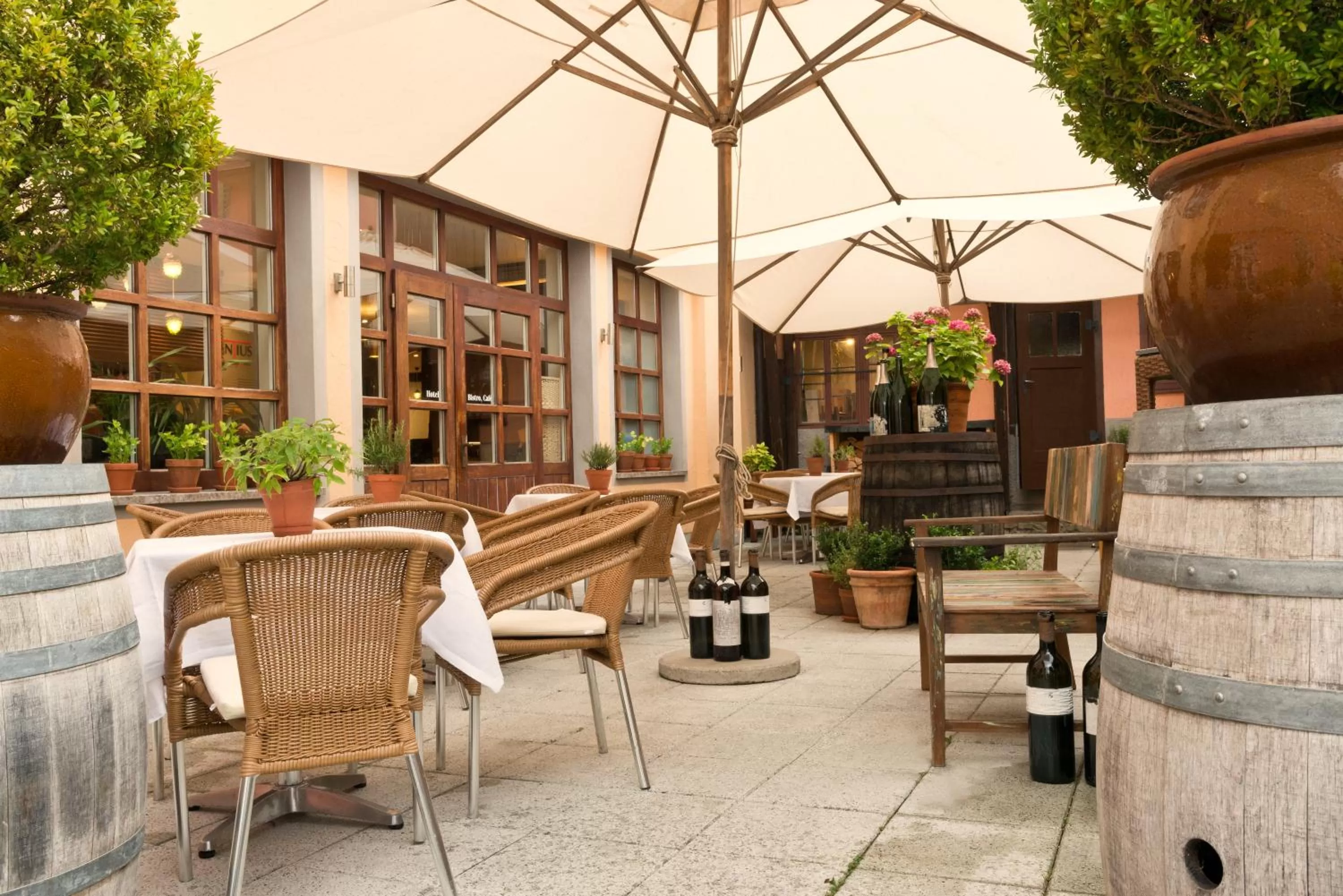 Balcony/Terrace in Laurentius Boutique-Hotel & Restaurant