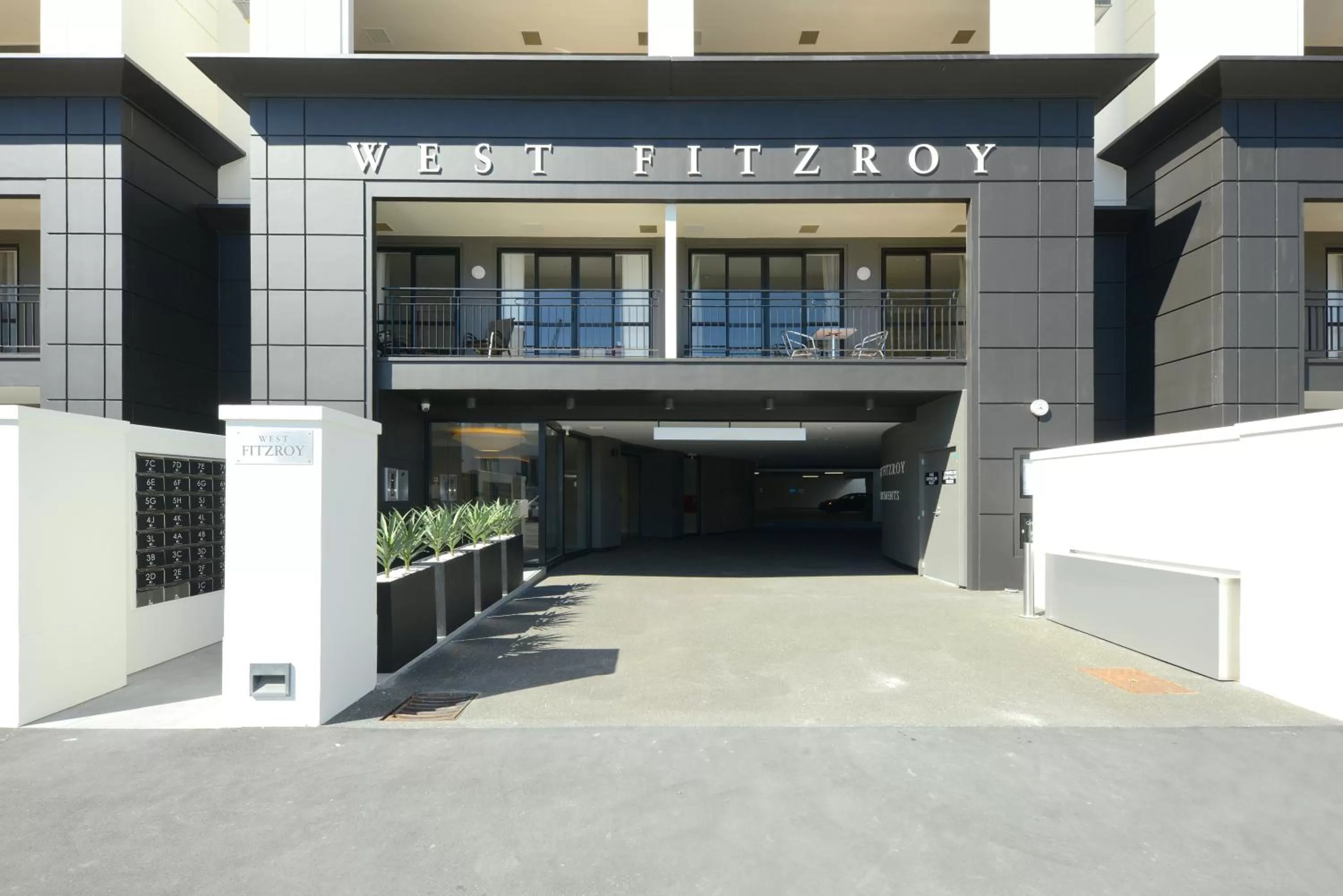 Property building in West Fitzroy Apartments