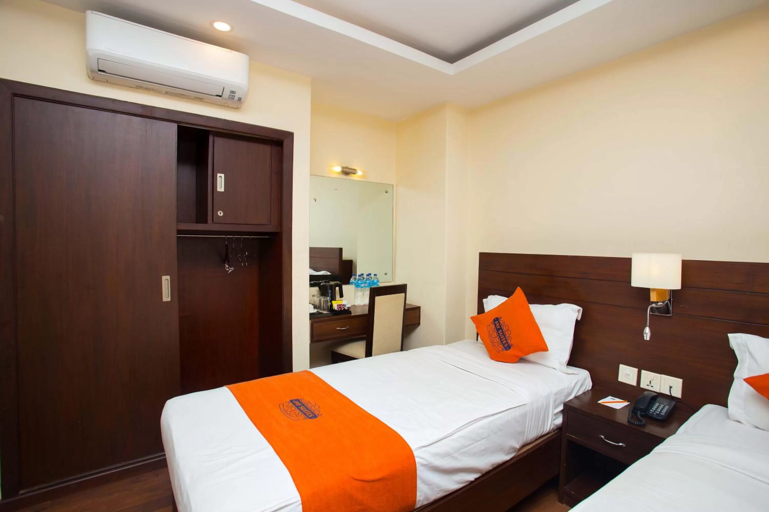 Photo of the whole room, Bed in Hotel Jay Suites