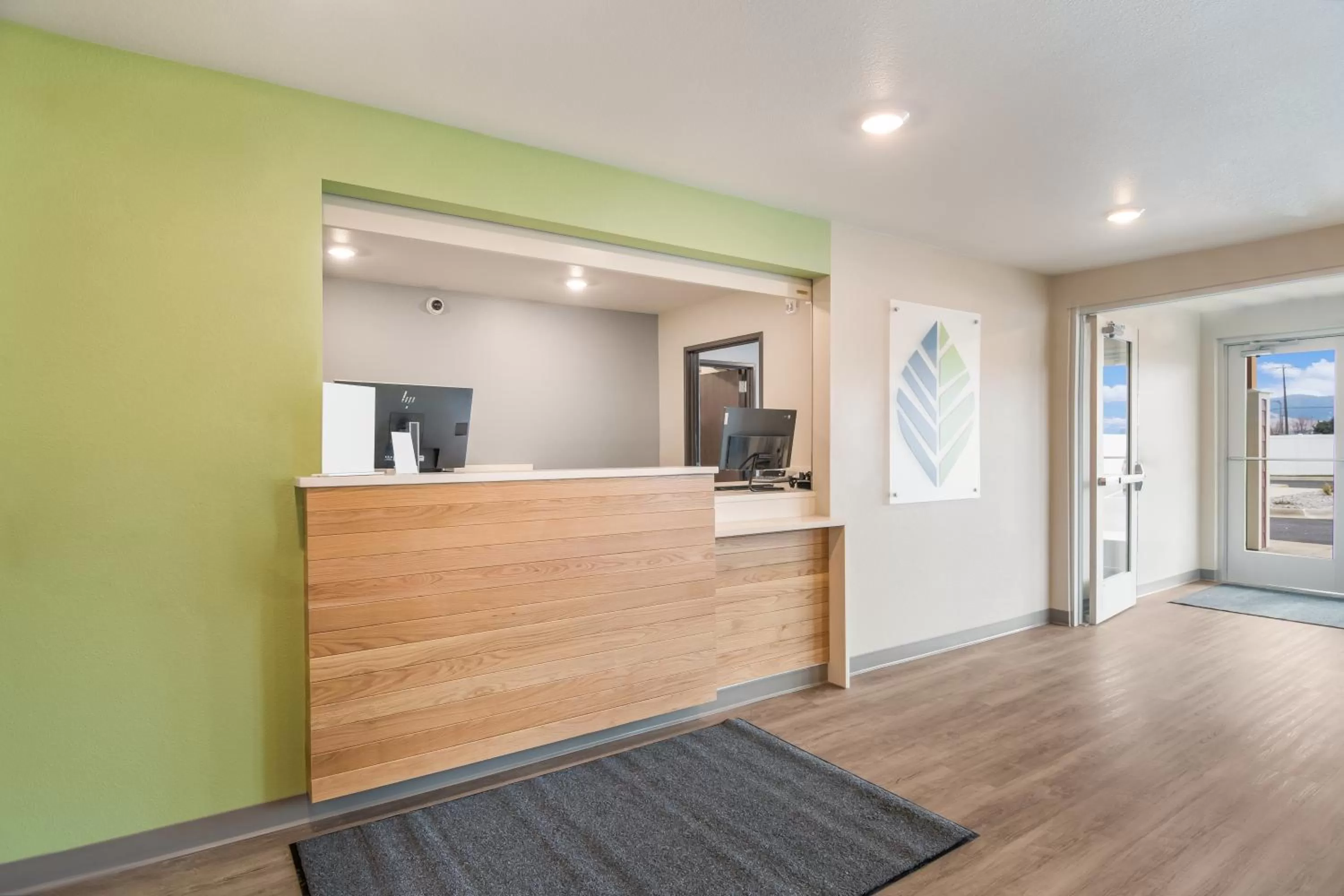 Lobby or reception in WoodSpring Suites Broomfield-Westminster