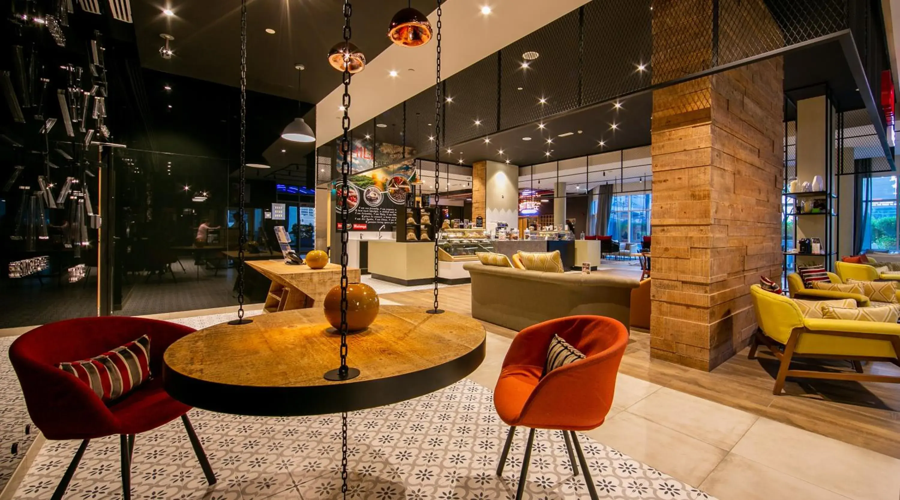 Lobby or reception, Lounge/Bar in Ibis Al Barsha