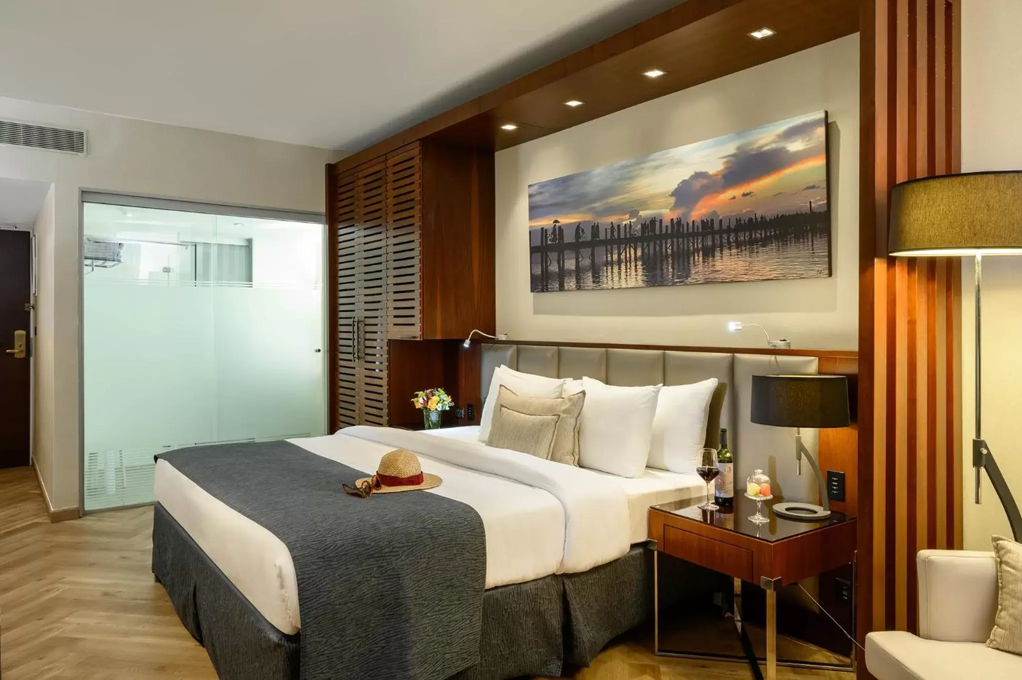 Bed in Carlton Tel Aviv Hotel – Luxury on the Beach