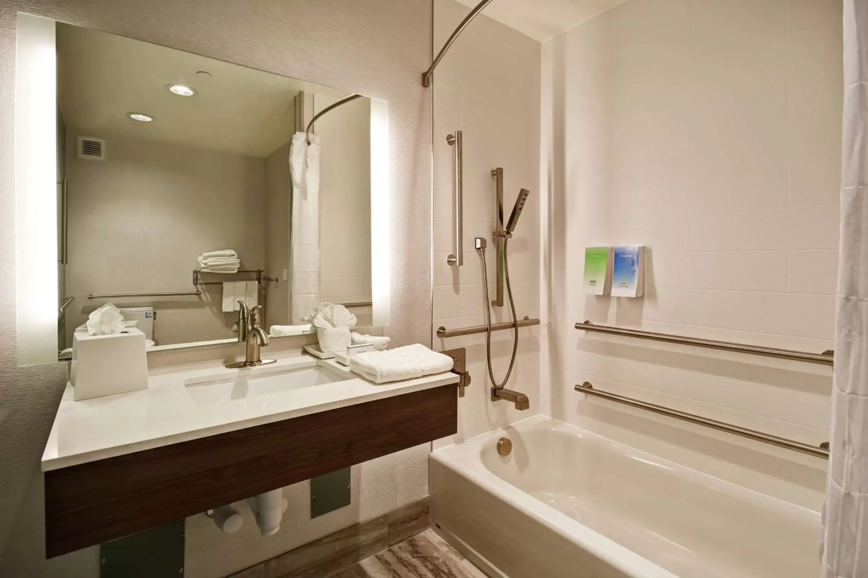 Bathroom in Home2 Suites By Hilton San Francisco Airport North