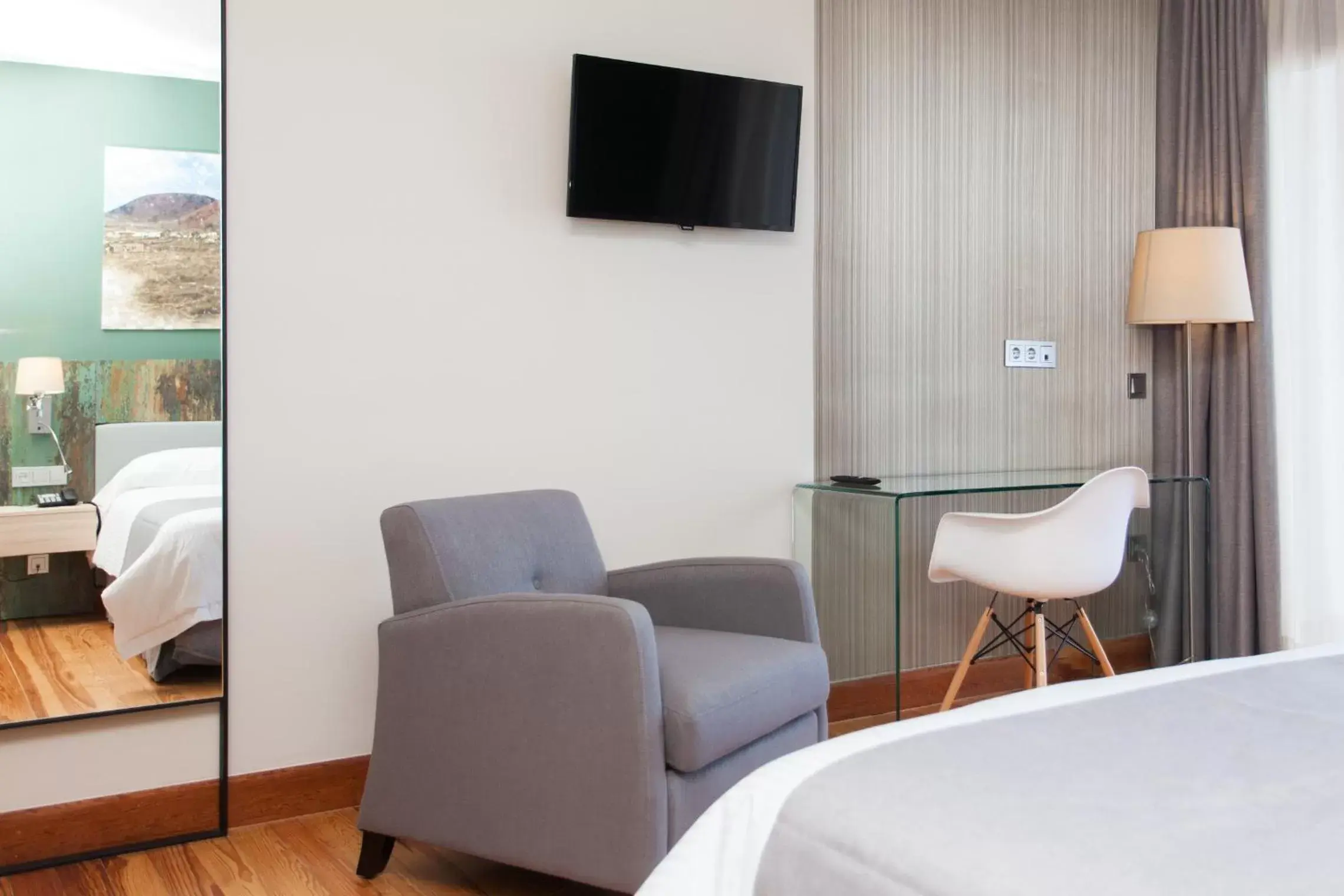 Bed in Hotel El Mirador de Fuerteventura Bed in Hotel El Mirador de Fuerteventura