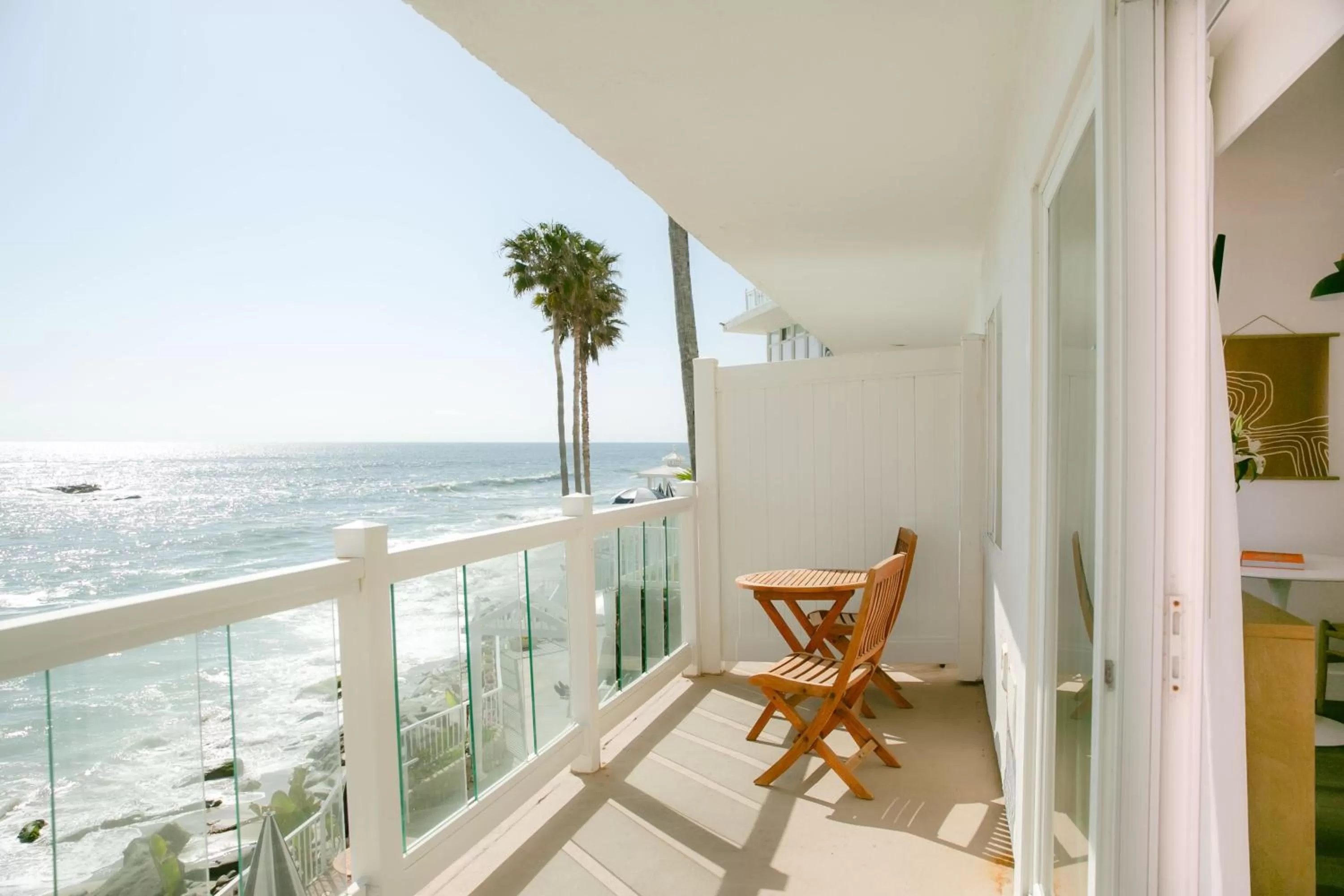 Balcony/Terrace in Capri Laguna on the Beach - A Boutique Hotel