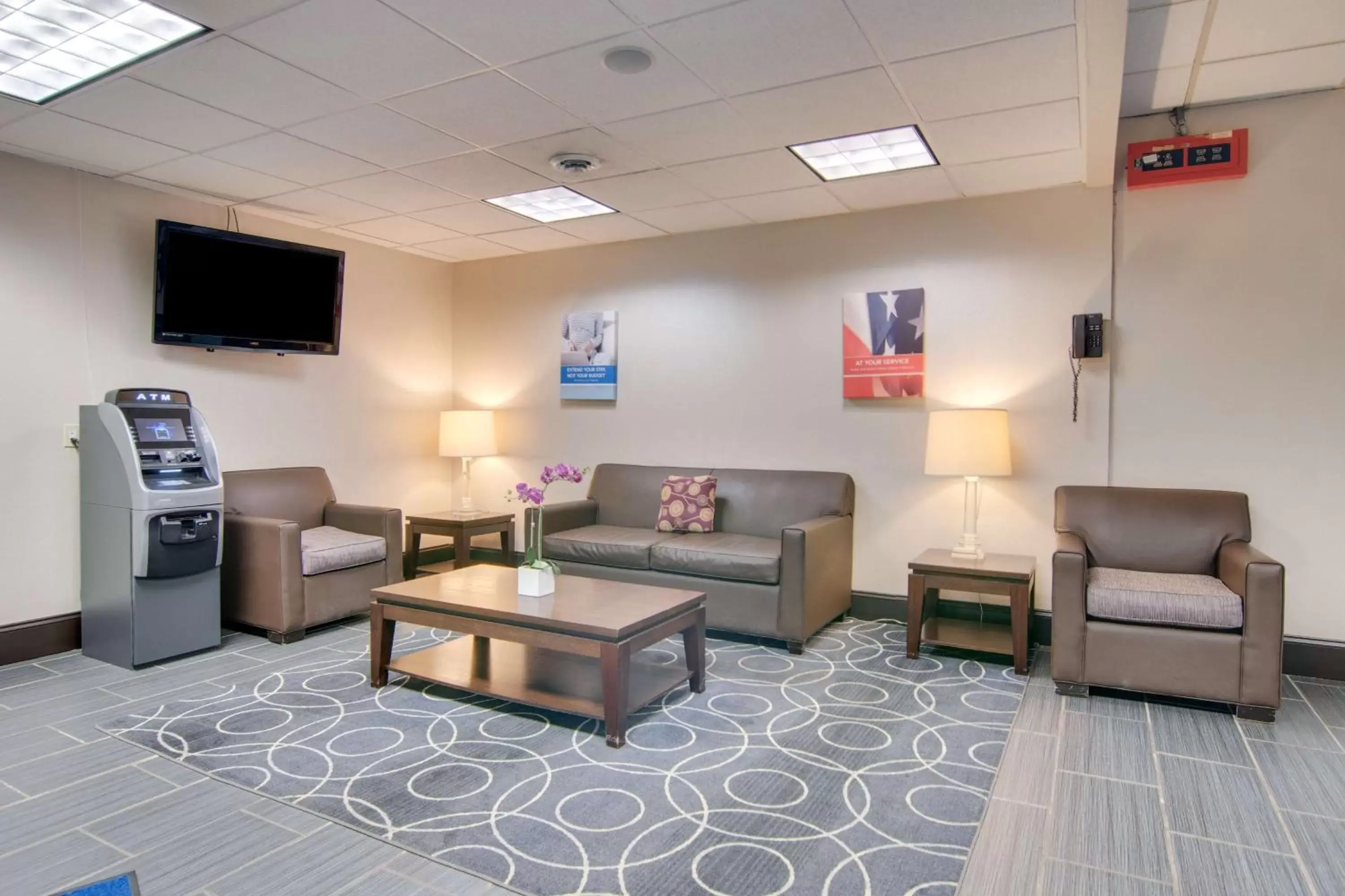 Lobby or reception, Seating Area in Motel 6-Clarion, PA