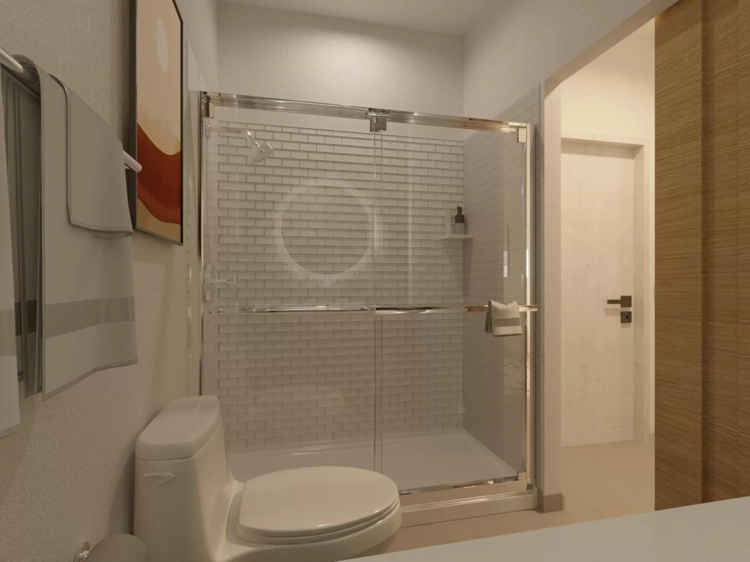 Bathroom in DoubleTree by Hilton Houston Westchase