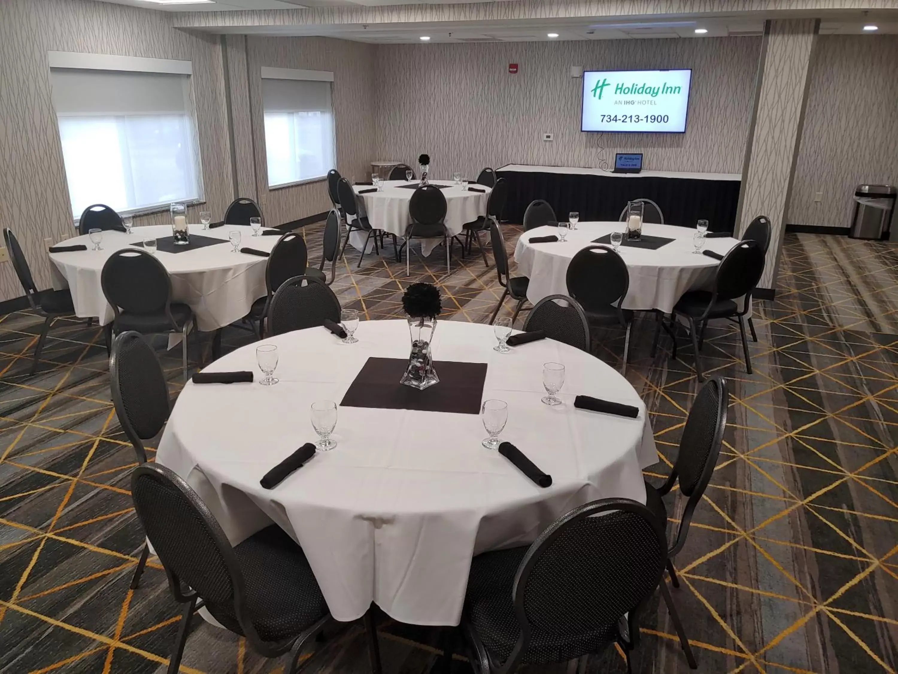 Banquet/Function facilities, Business Area/Conference Room in Holiday Inn Hotel & Suites Ann Arbor University of Michigan Area, an IHG Hotel